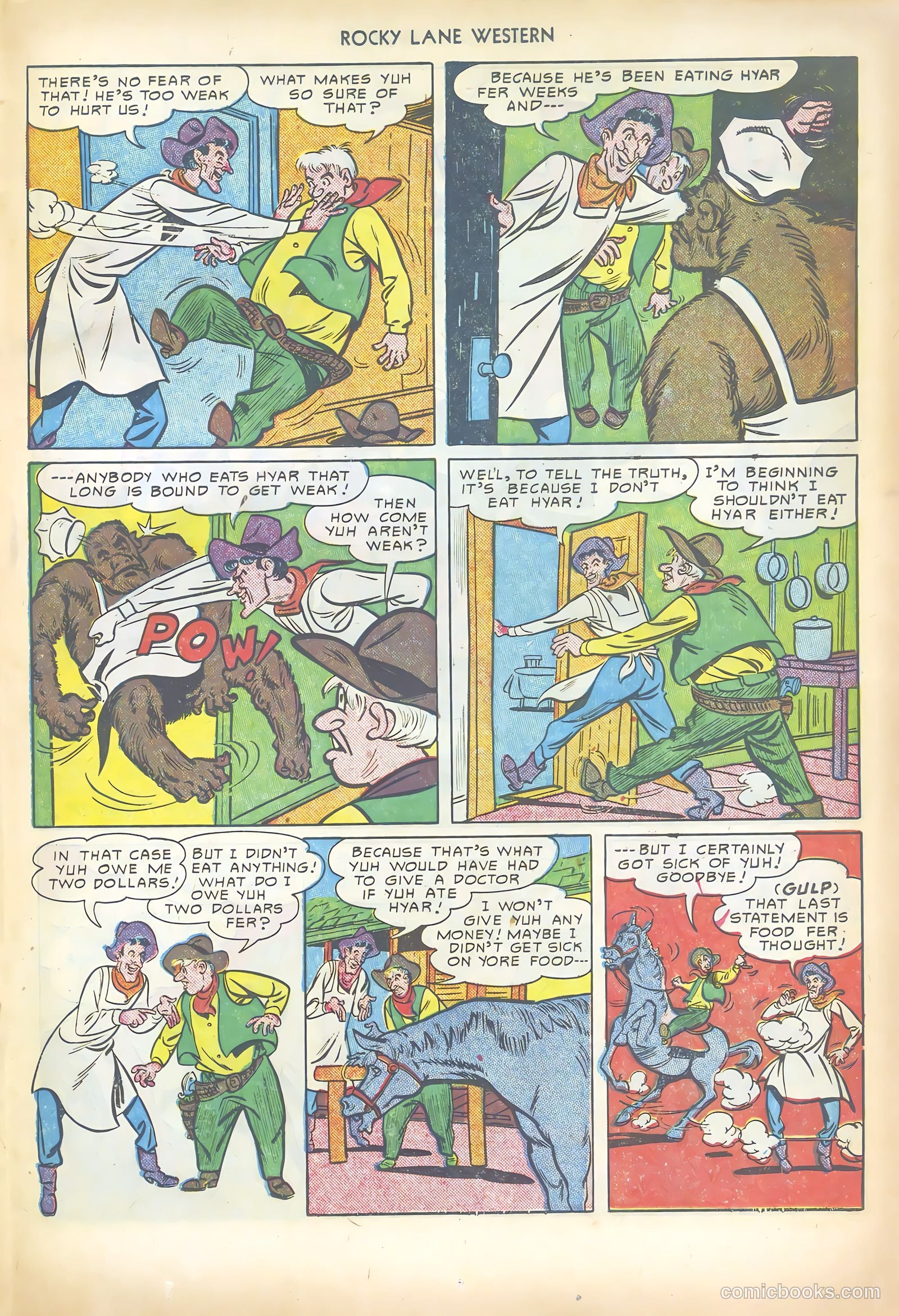Rocky Lane Western #19 — page 27 of 52