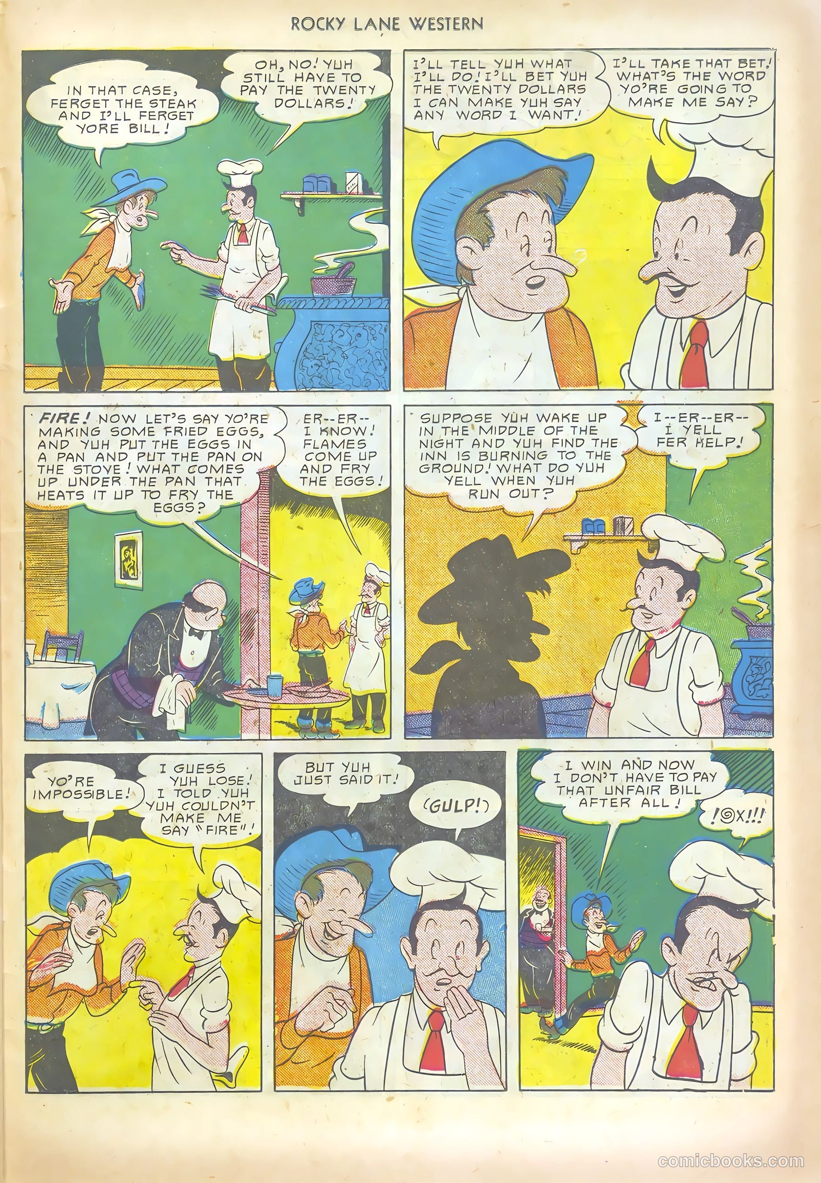 Rocky Lane Western #19 — page 39 of 52