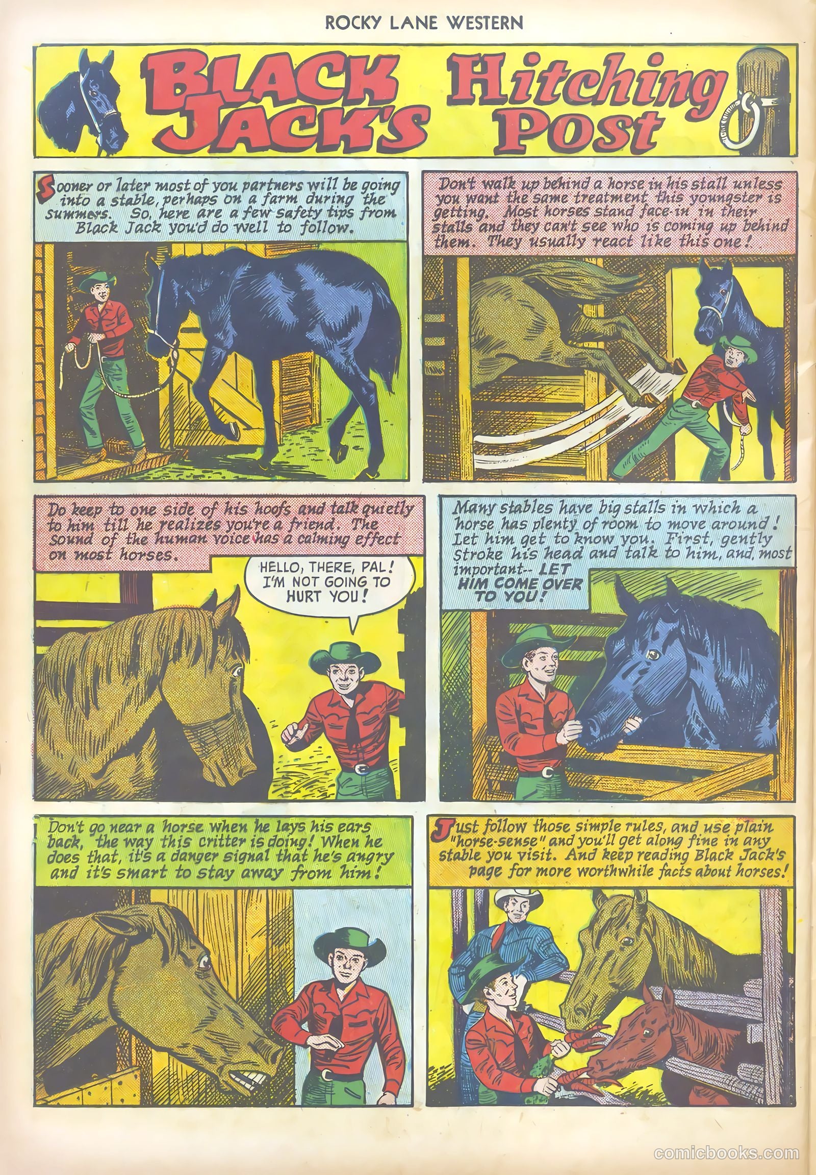 Rocky Lane Western #19 — page 40 of 52