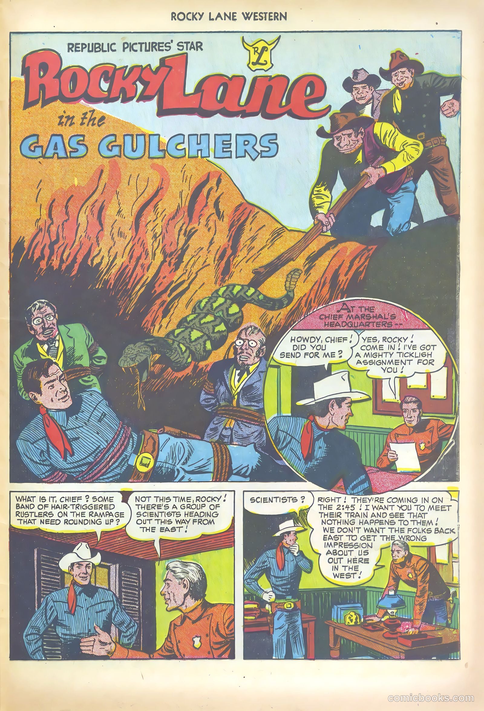 Rocky Lane Western #19 — page 41 of 52