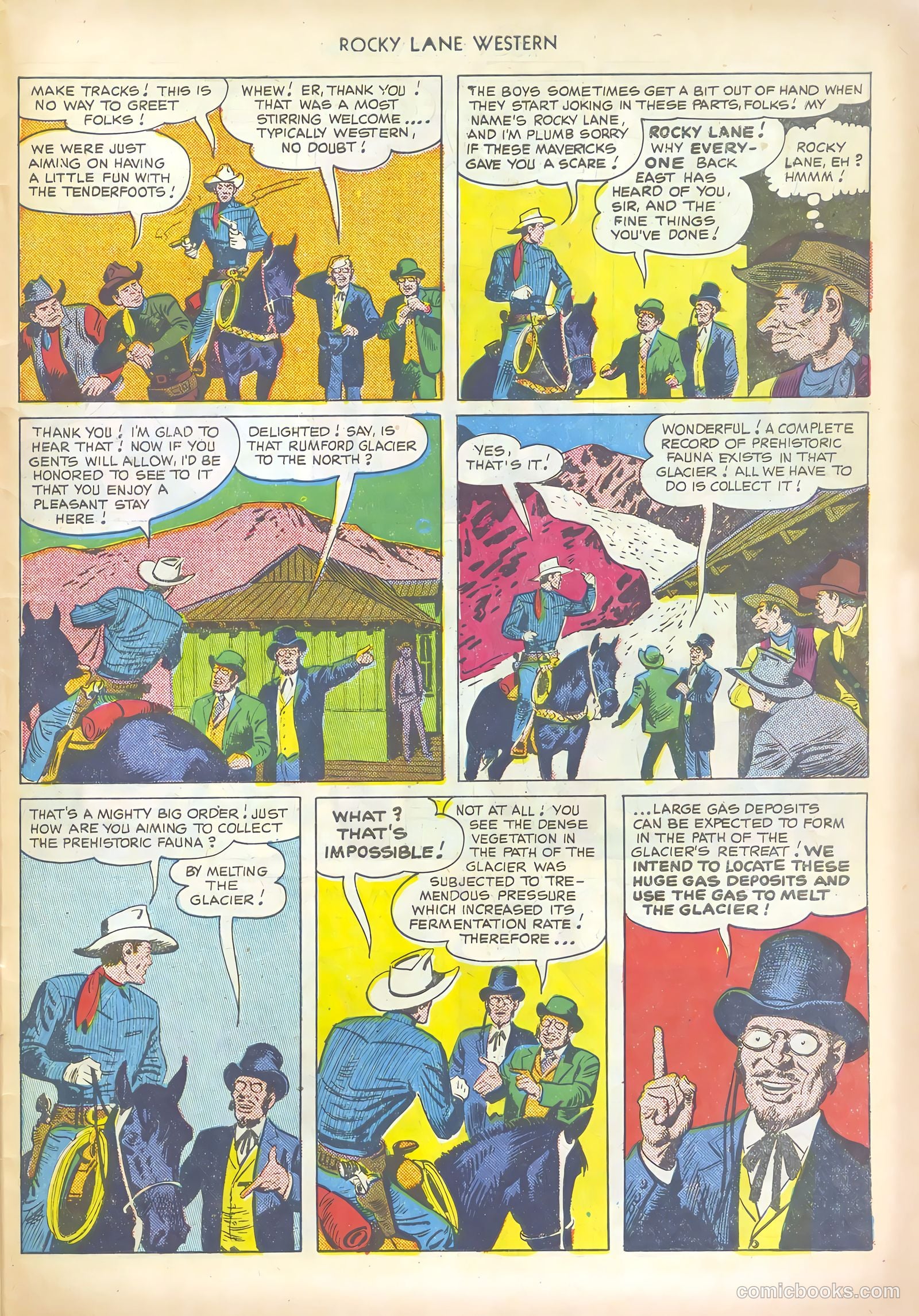 Rocky Lane Western #19 — page 42 of 52