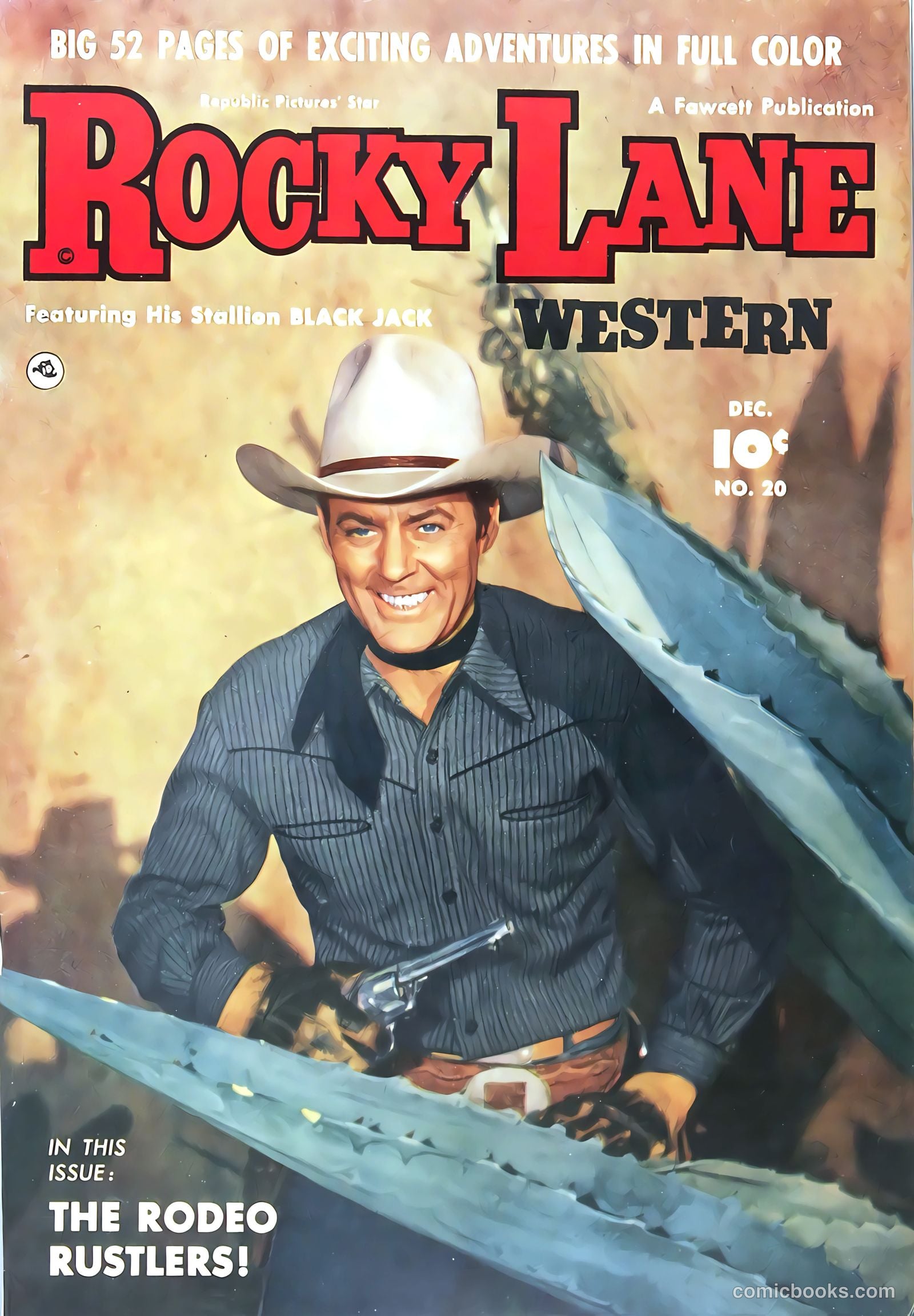 Rocky Lane Western #20 — page 1 of 52