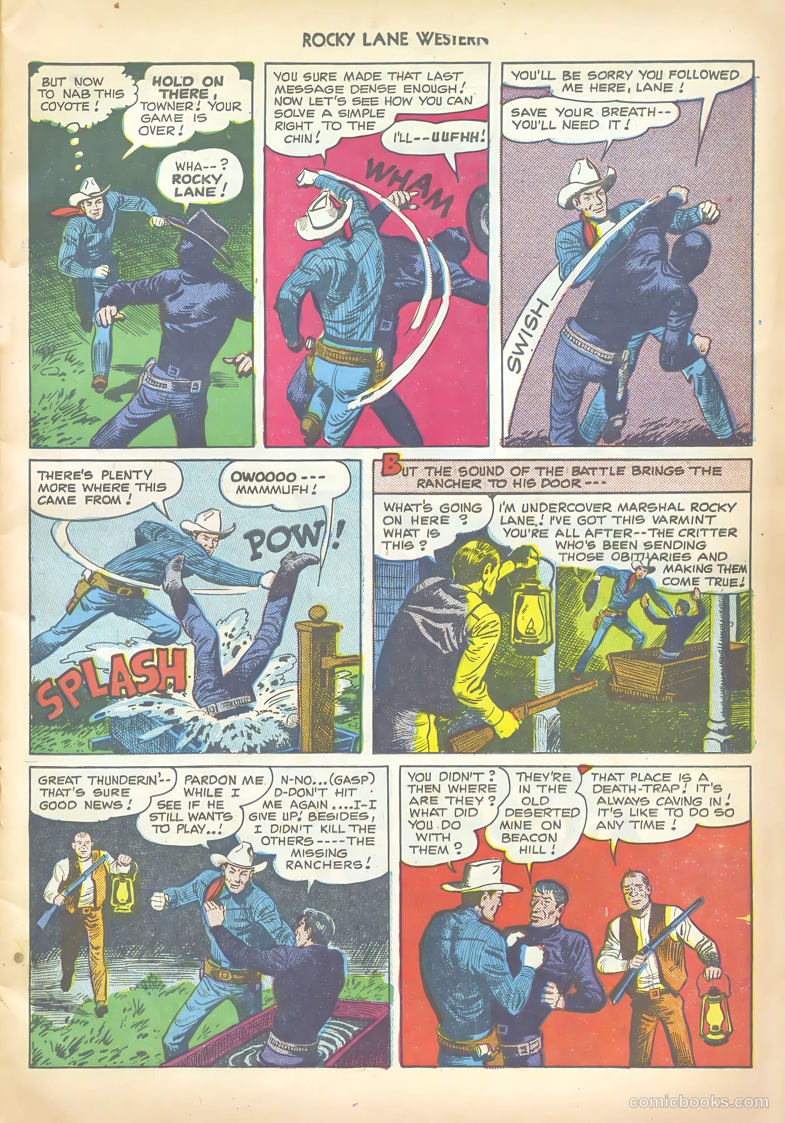 Rocky Lane Western #20 — page 11 of 52