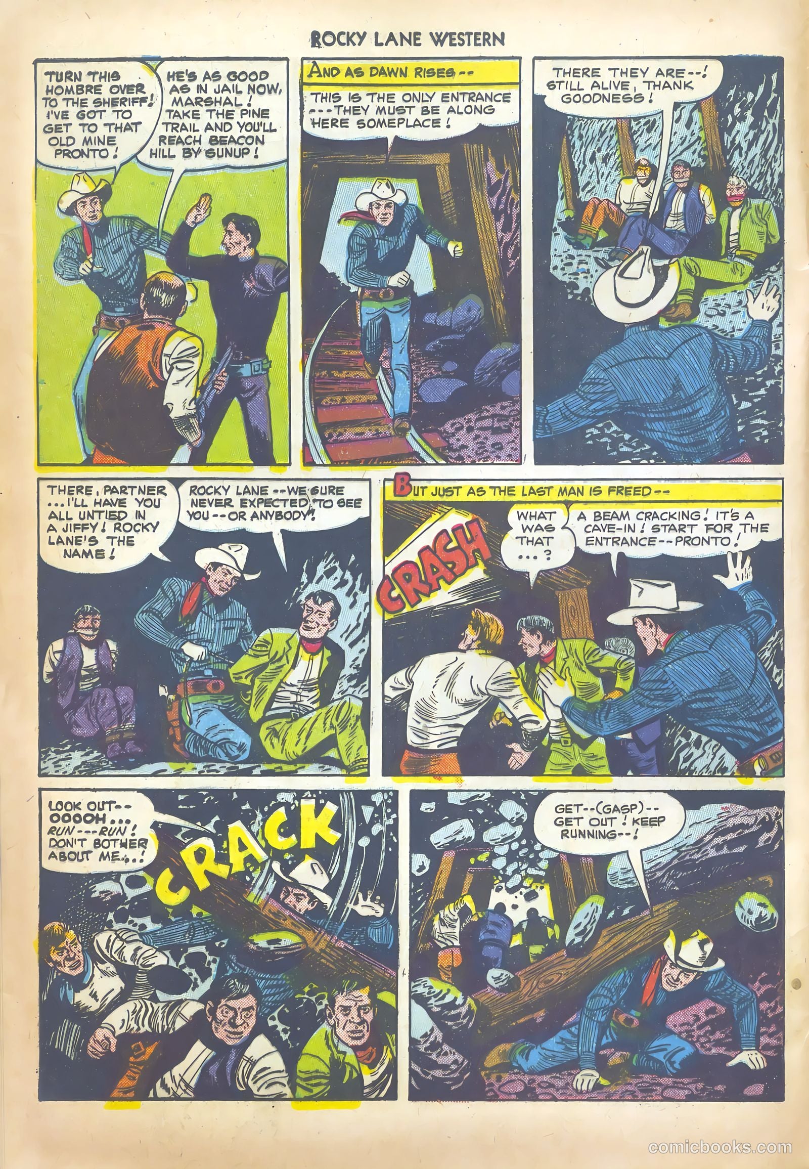 Rocky Lane Western #20 — page 12 of 52