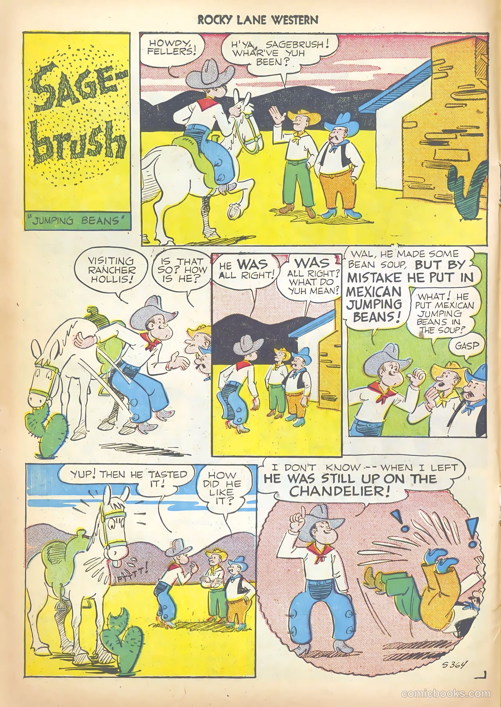 Rocky Lane Western #20 — page 14 of 52
