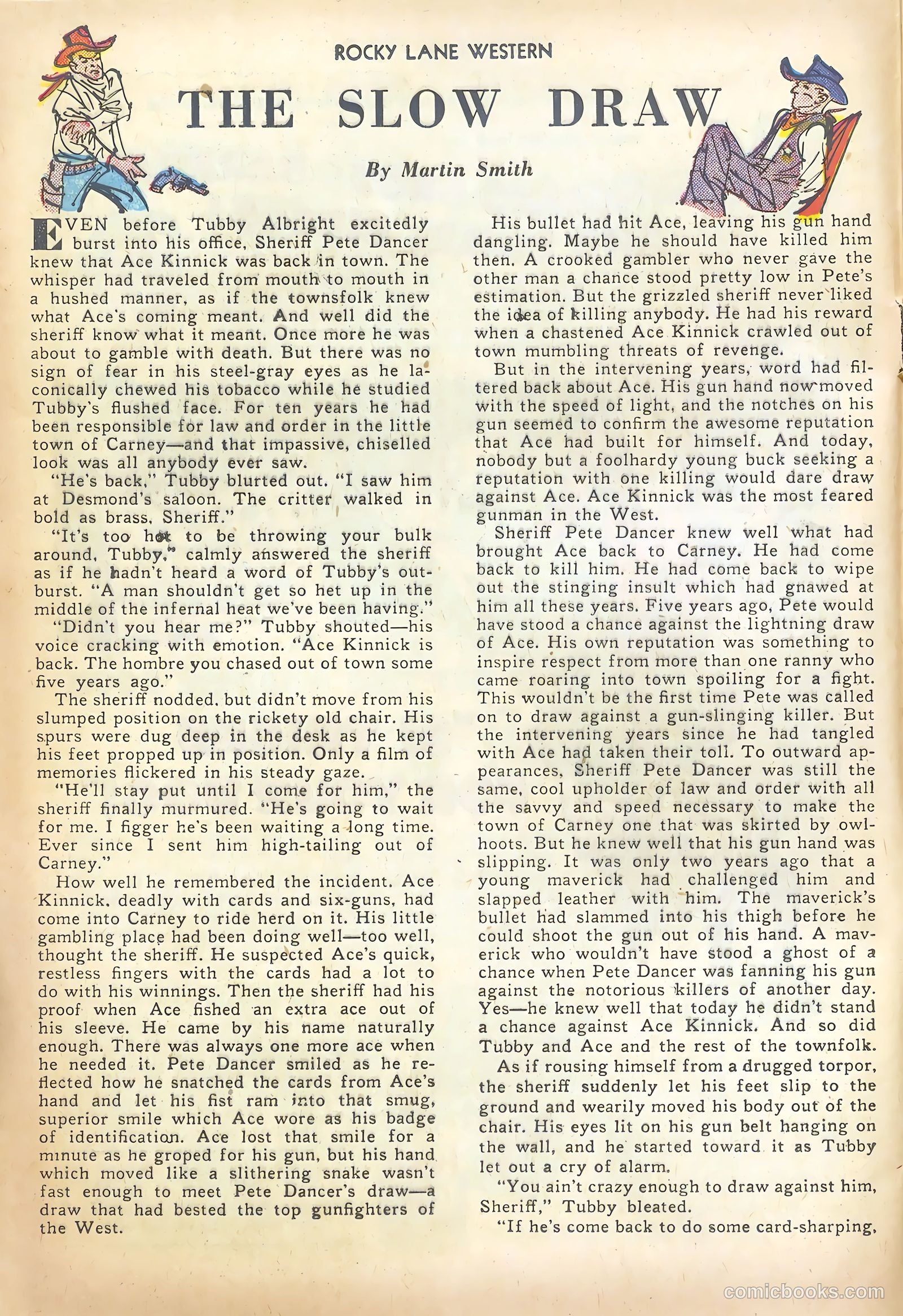 Rocky Lane Western #20 — page 16 of 52
