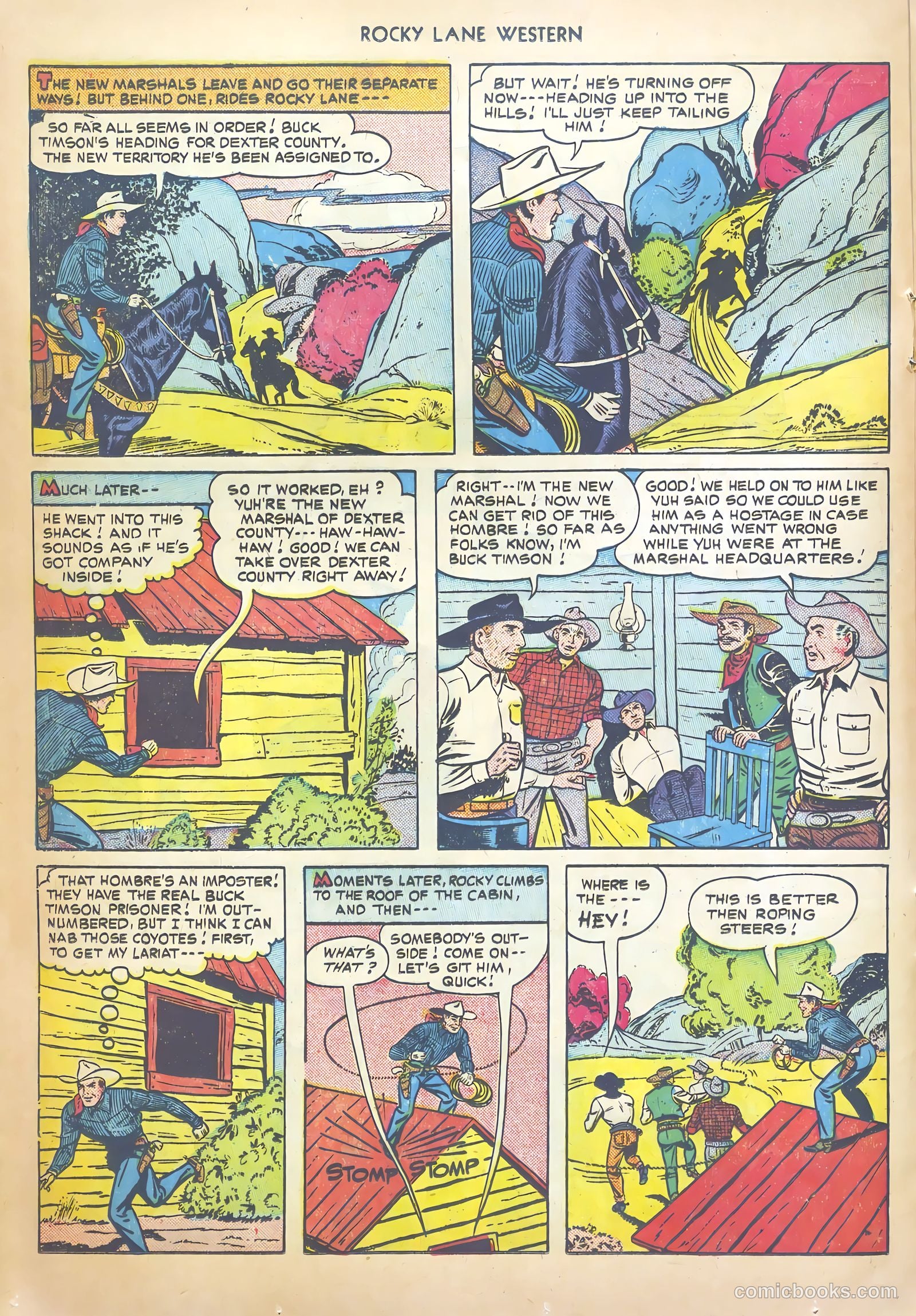 Rocky Lane Western #20 — page 24 of 52
