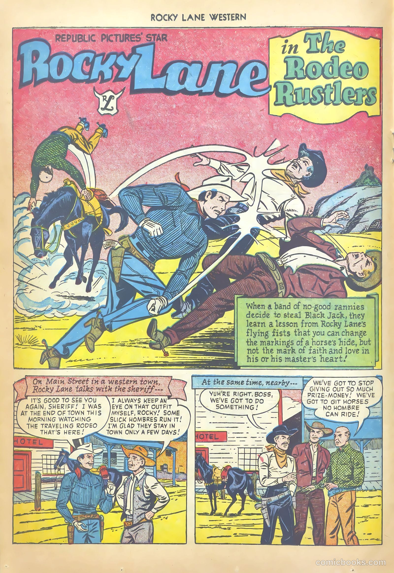 Rocky Lane Western #20 — page 26 of 52