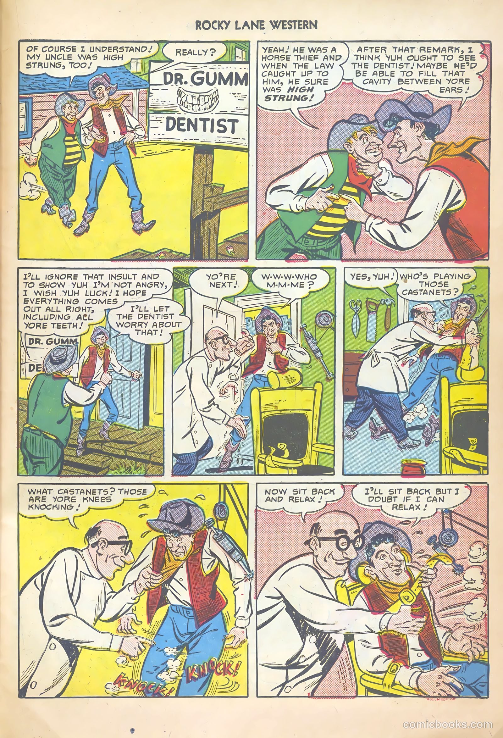 Rocky Lane Western #20 — page 39 of 52