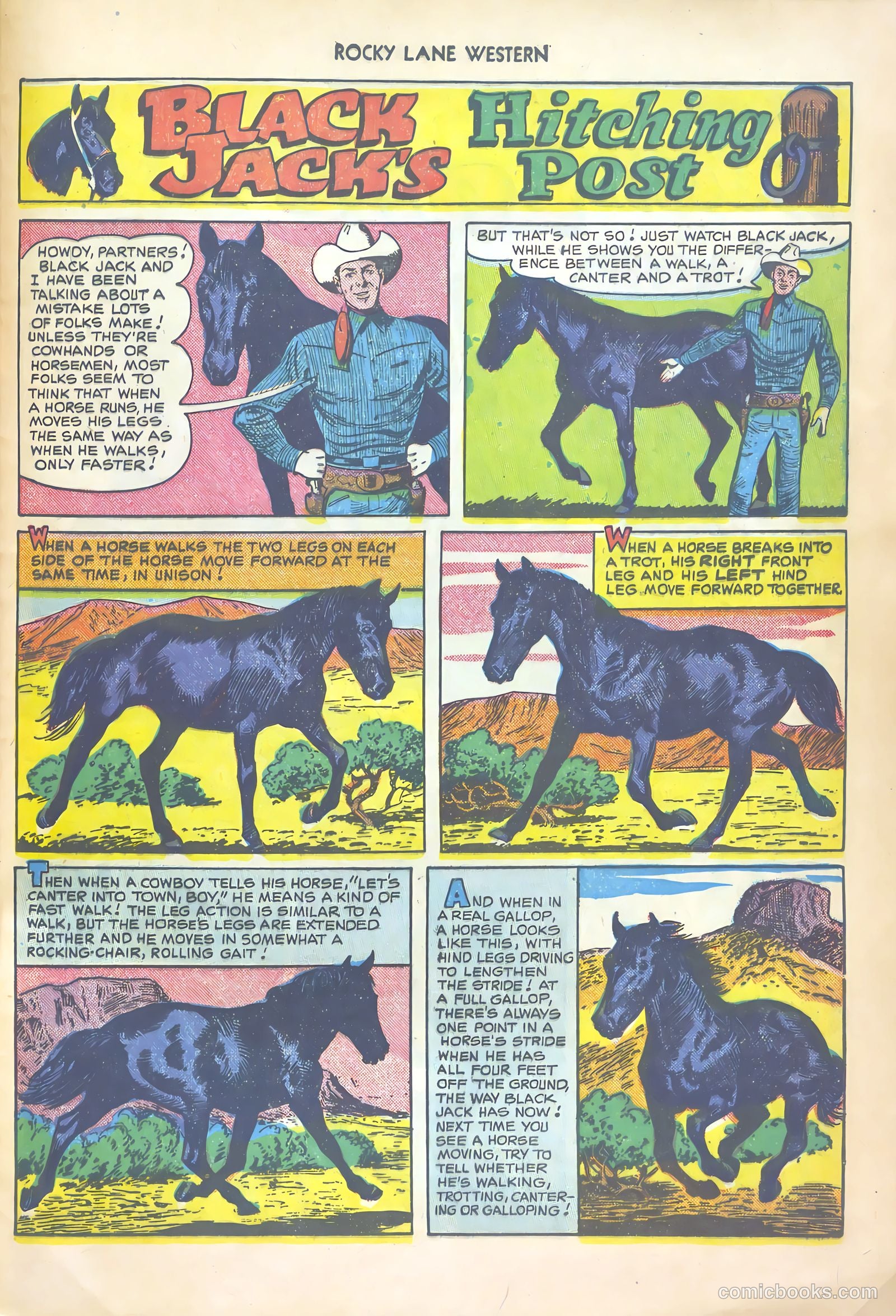 Rocky Lane Western #20 — page 41 of 52