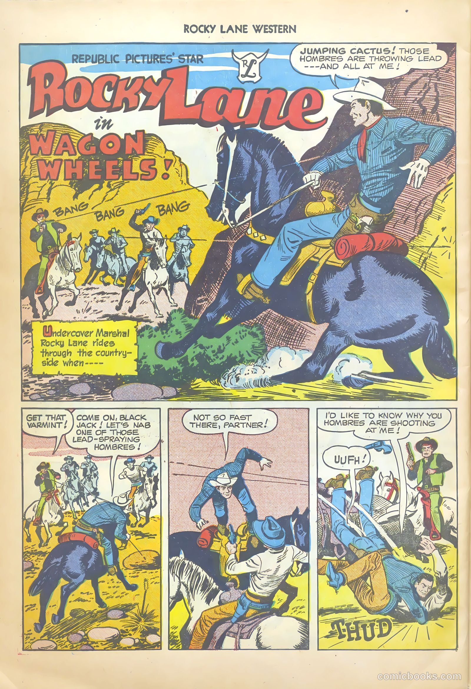 Rocky Lane Western #20 — page 42 of 52