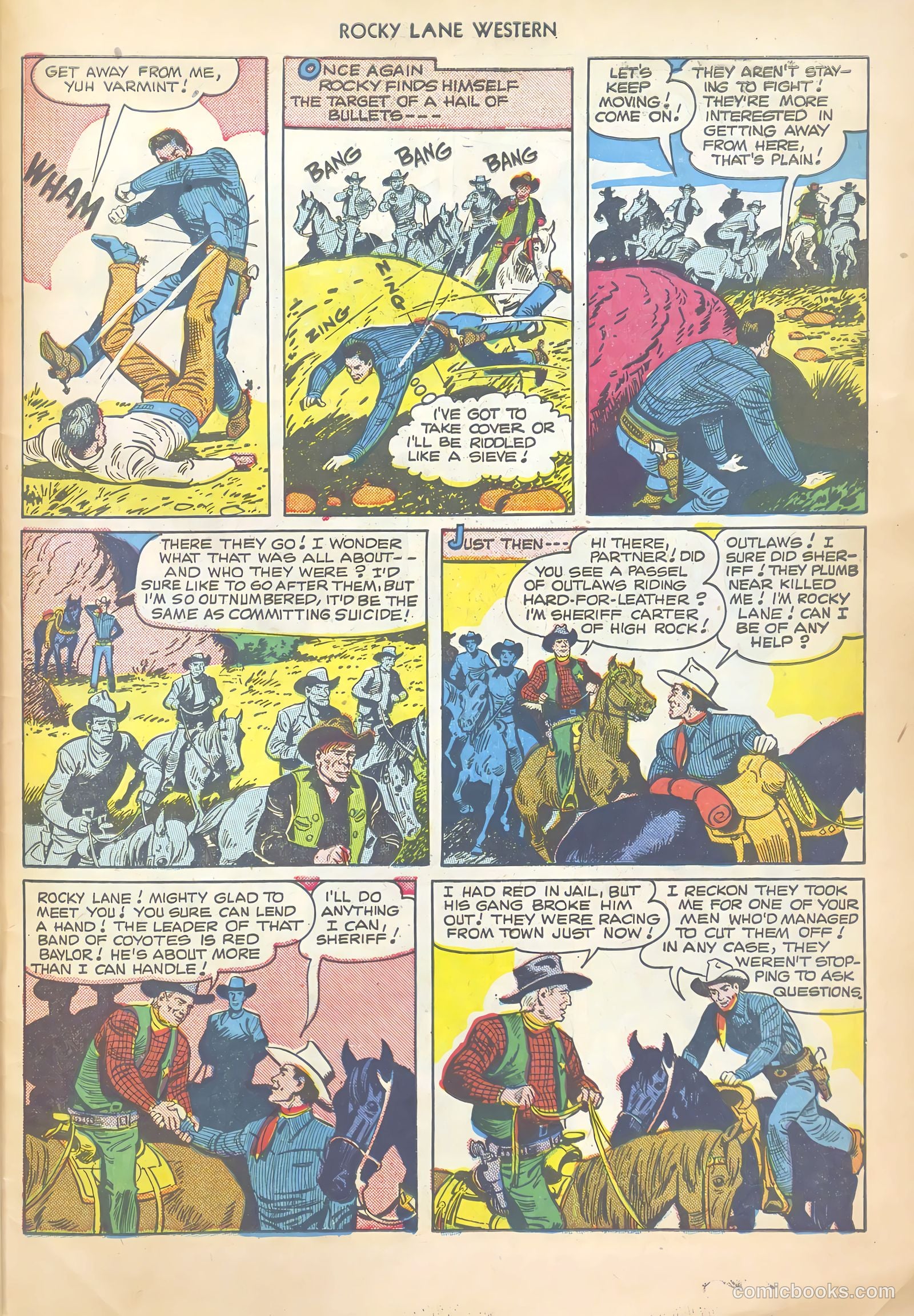 Rocky Lane Western #20 — page 43 of 52
