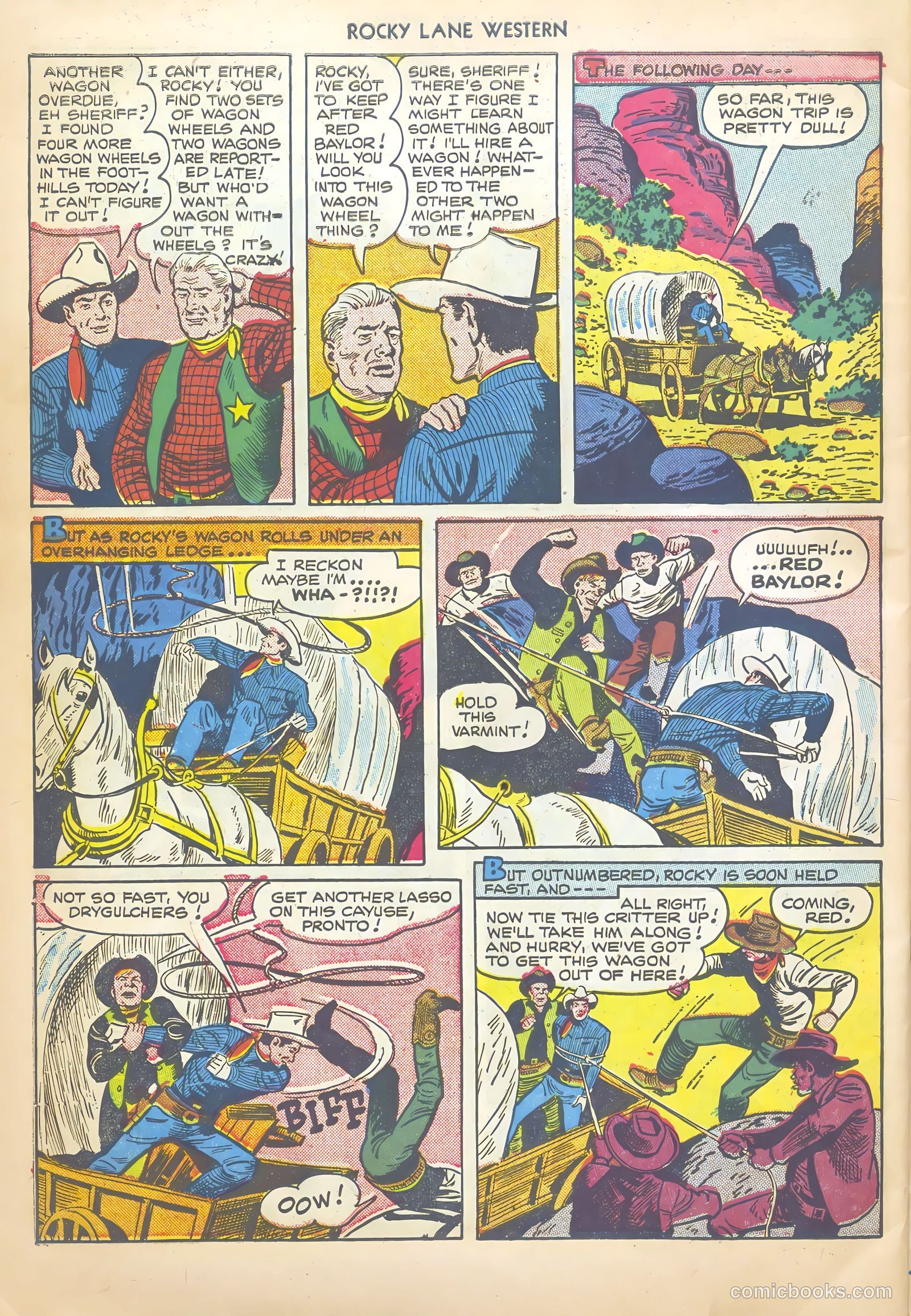 Rocky Lane Western #20 — page 46 of 52