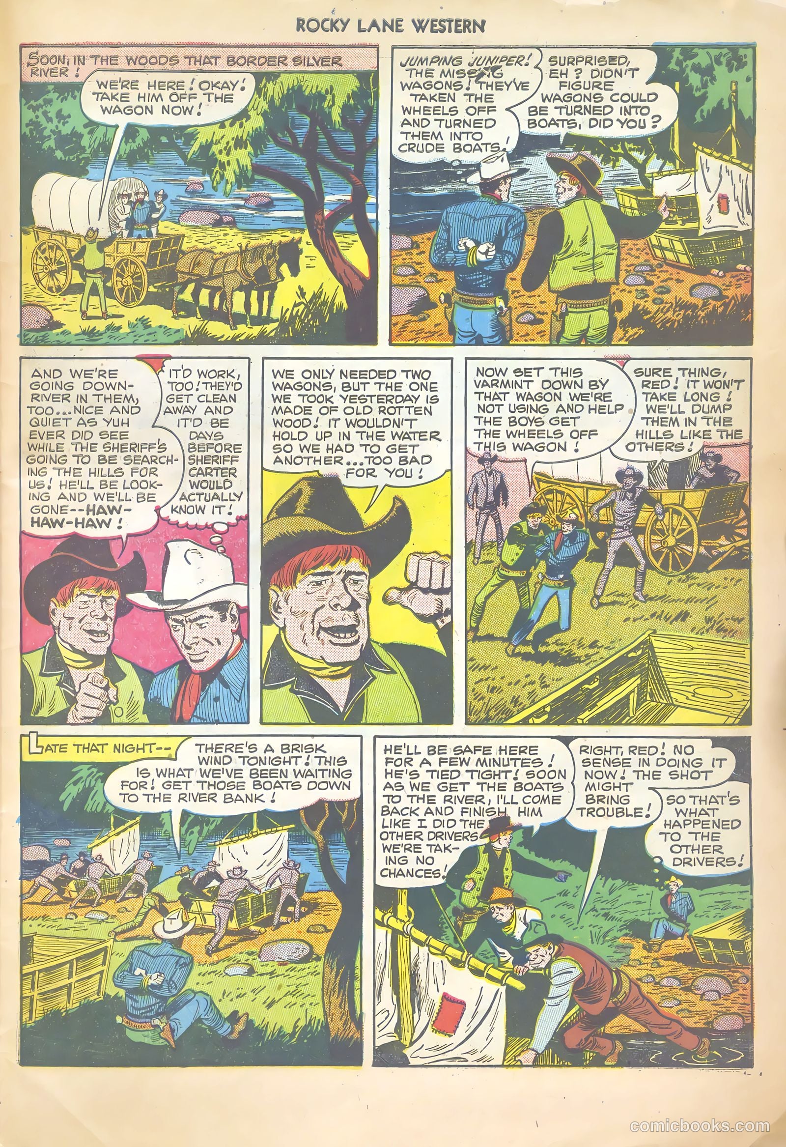 Rocky Lane Western #20 — page 47 of 52