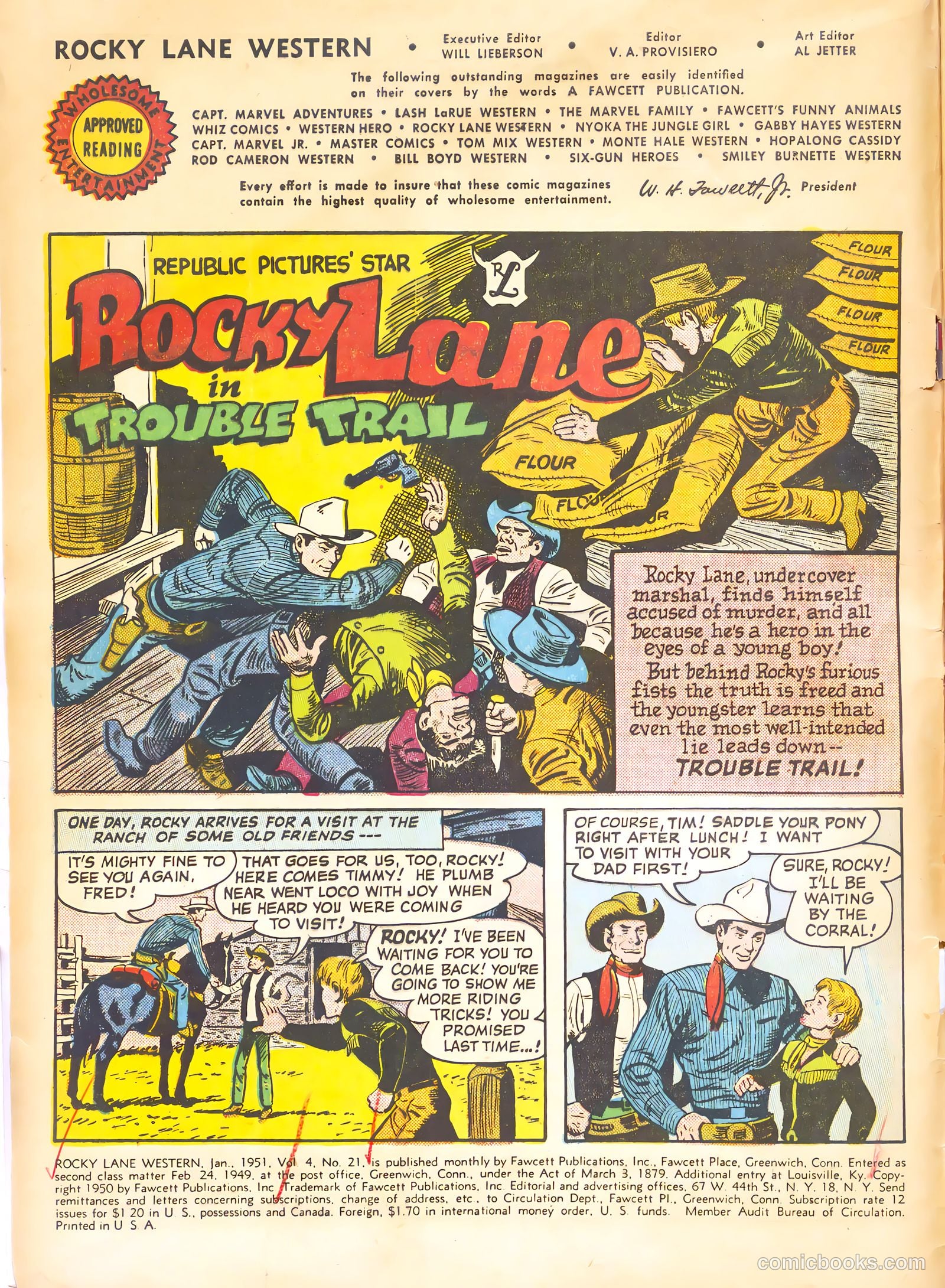 Rocky Lane Western #21 — page 4 of 52