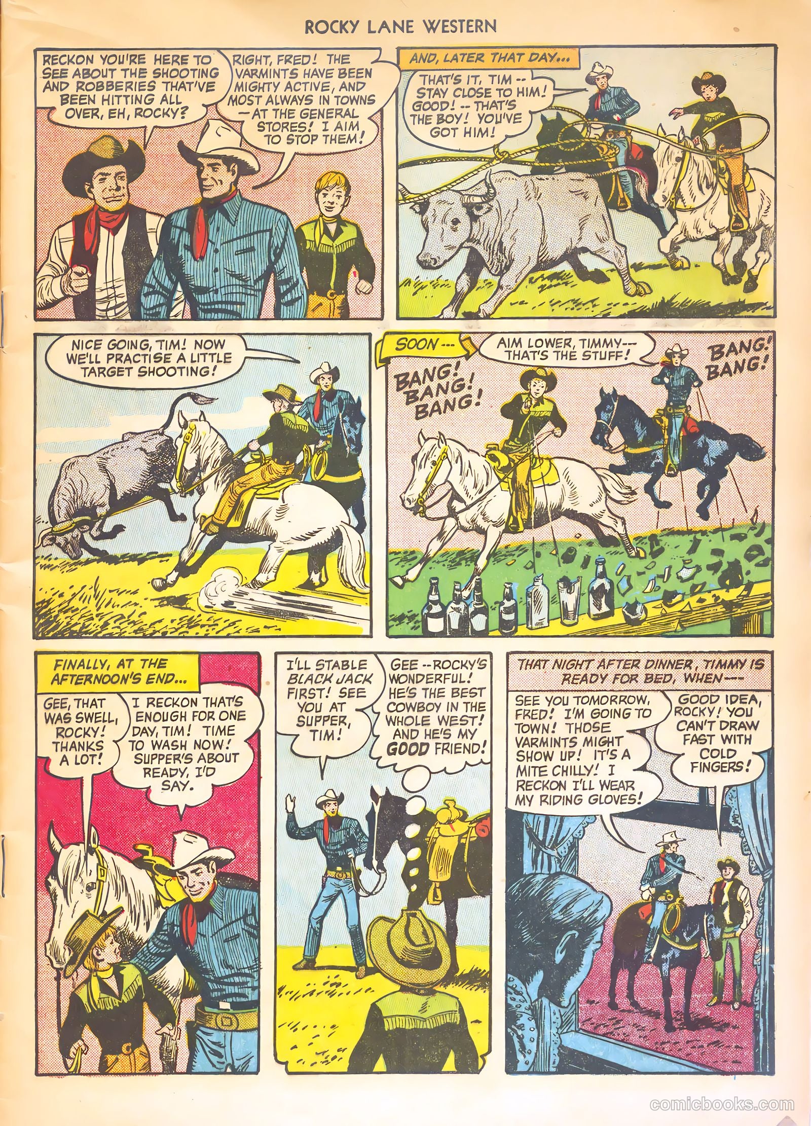 Rocky Lane Western #21 — page 5 of 52