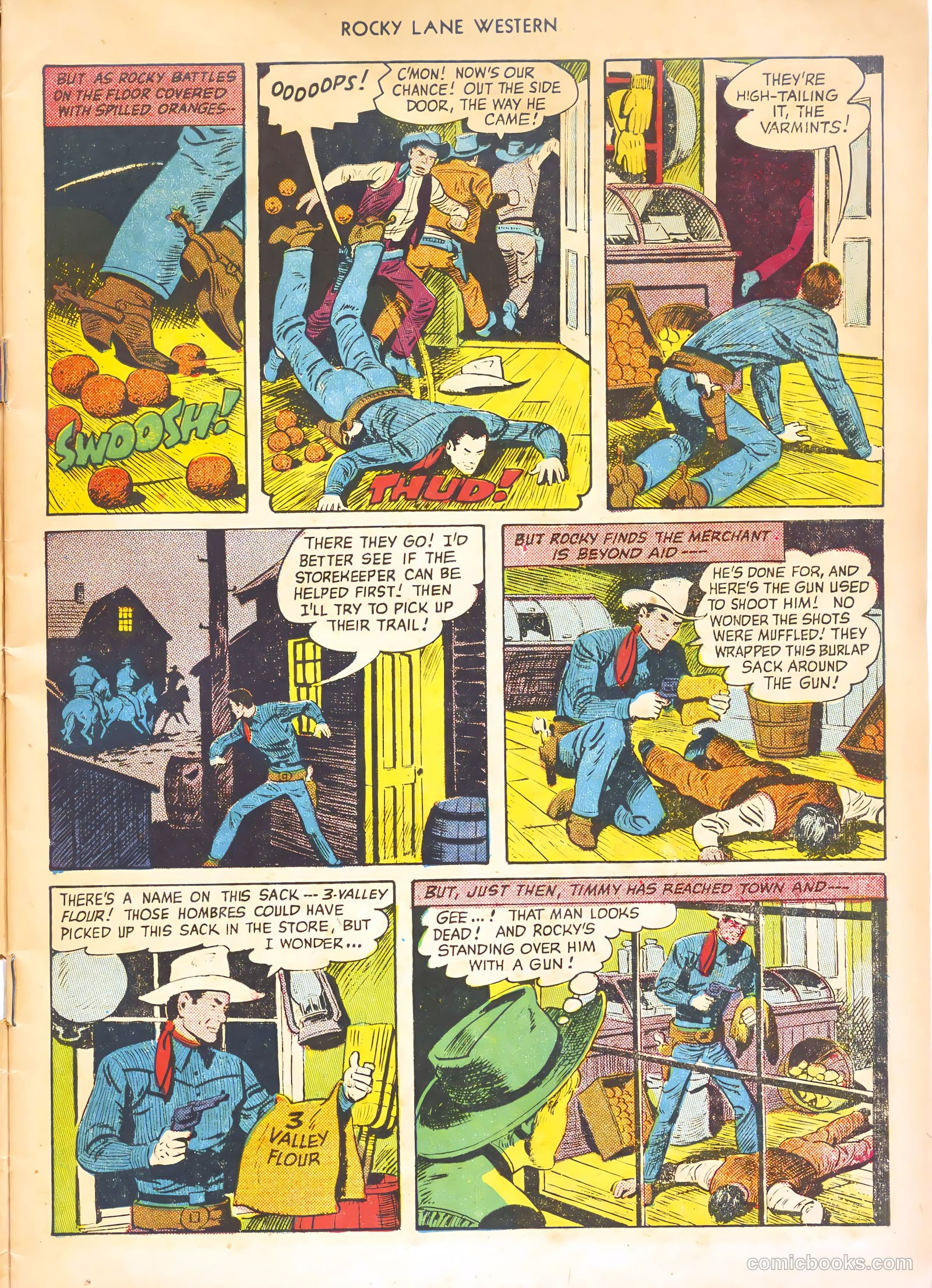 Rocky Lane Western #21 — page 7 of 52