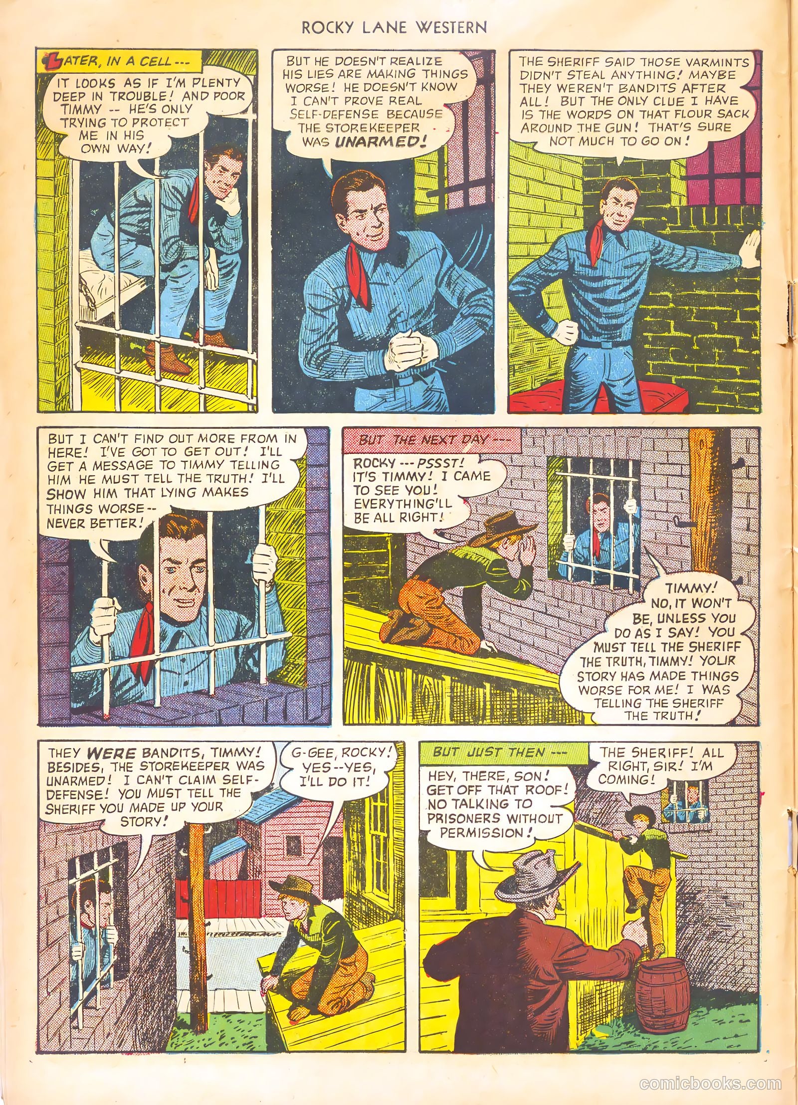 Rocky Lane Western #21 — page 10 of 52