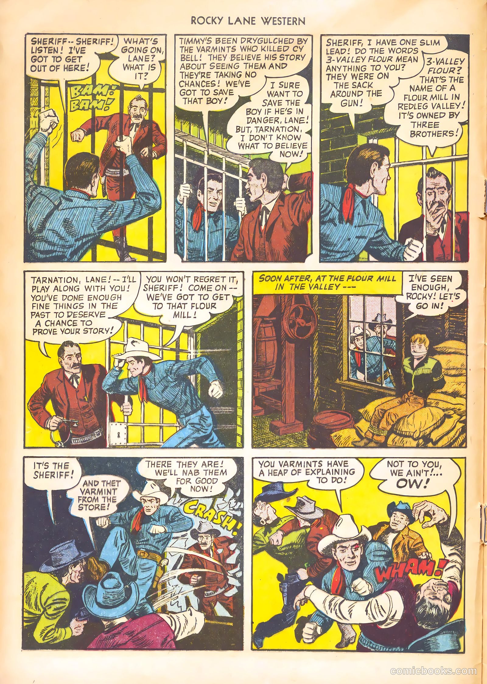 Rocky Lane Western #21 — page 12 of 52
