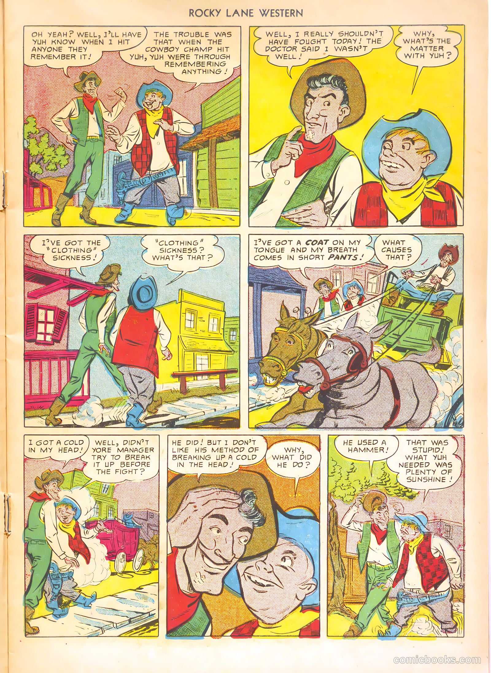 Rocky Lane Western #21 — page 15 of 52