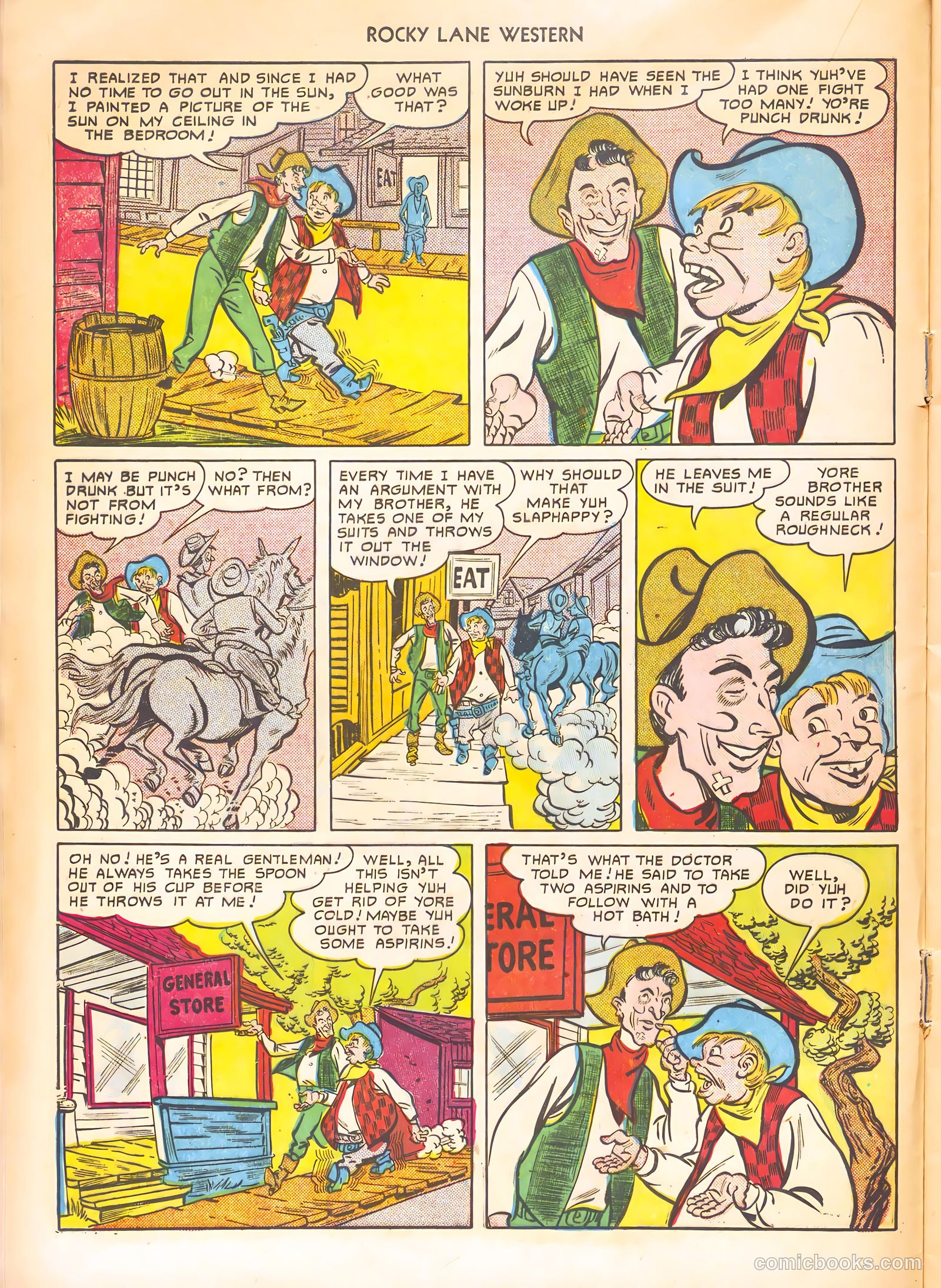 Rocky Lane Western #21 — page 16 of 52