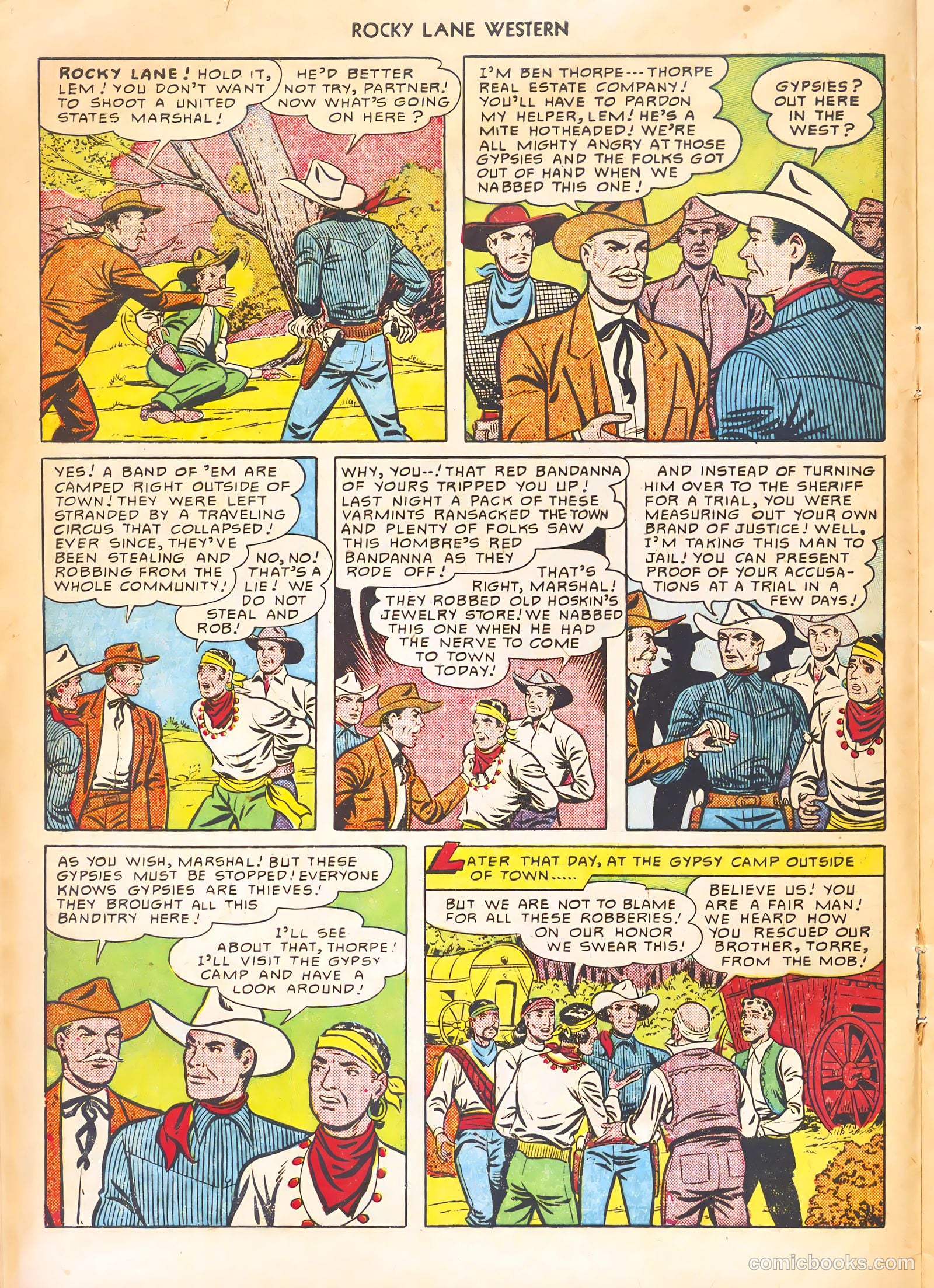 Rocky Lane Western #21 — page 20 of 52