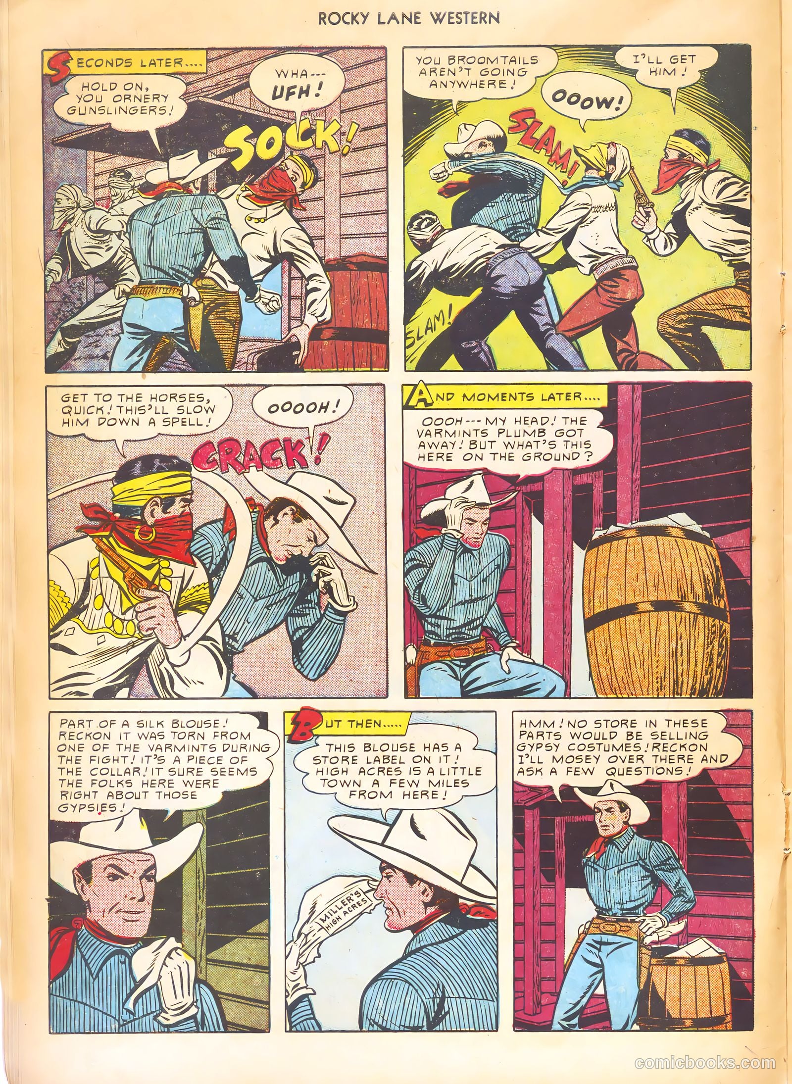 Rocky Lane Western #21 — page 22 of 52