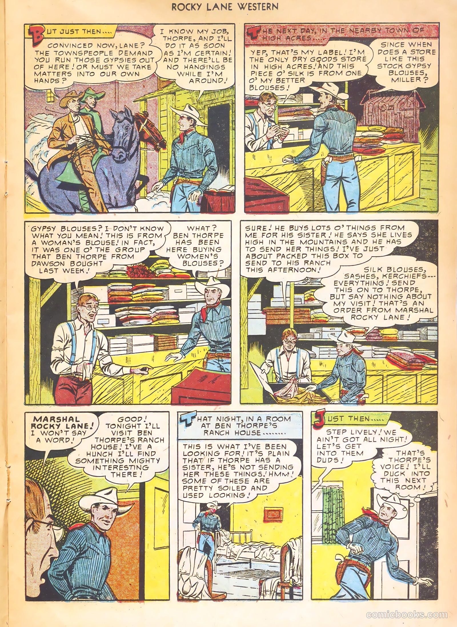 Rocky Lane Western #21 — page 23 of 52