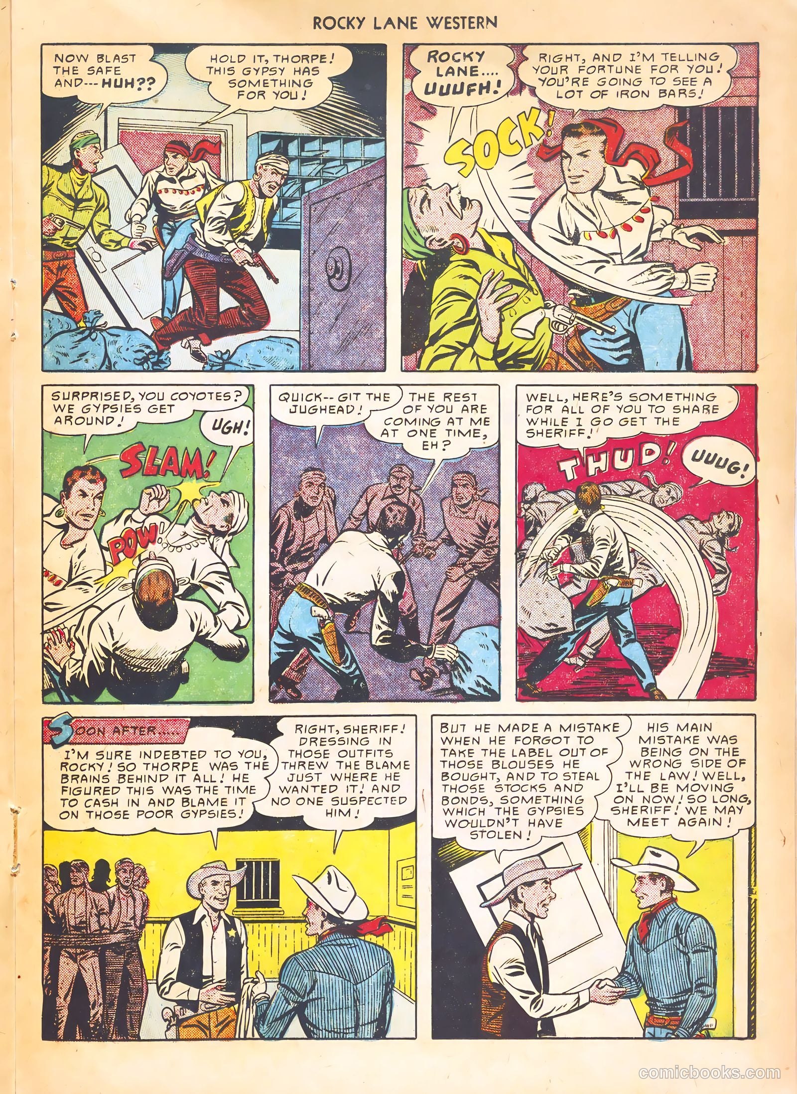 Rocky Lane Western #21 — page 25 of 52