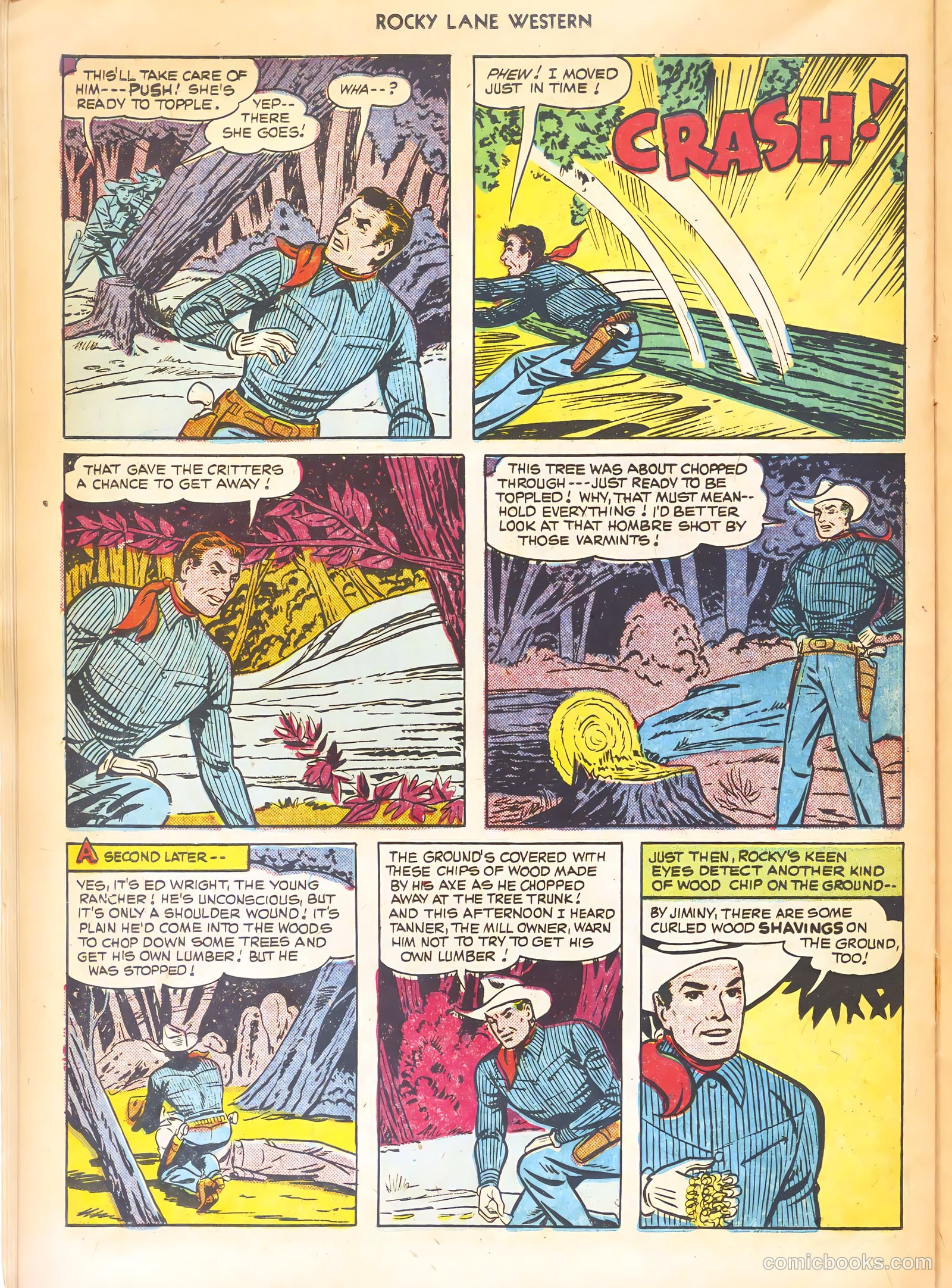 Rocky Lane Western #21 — page 30 of 52