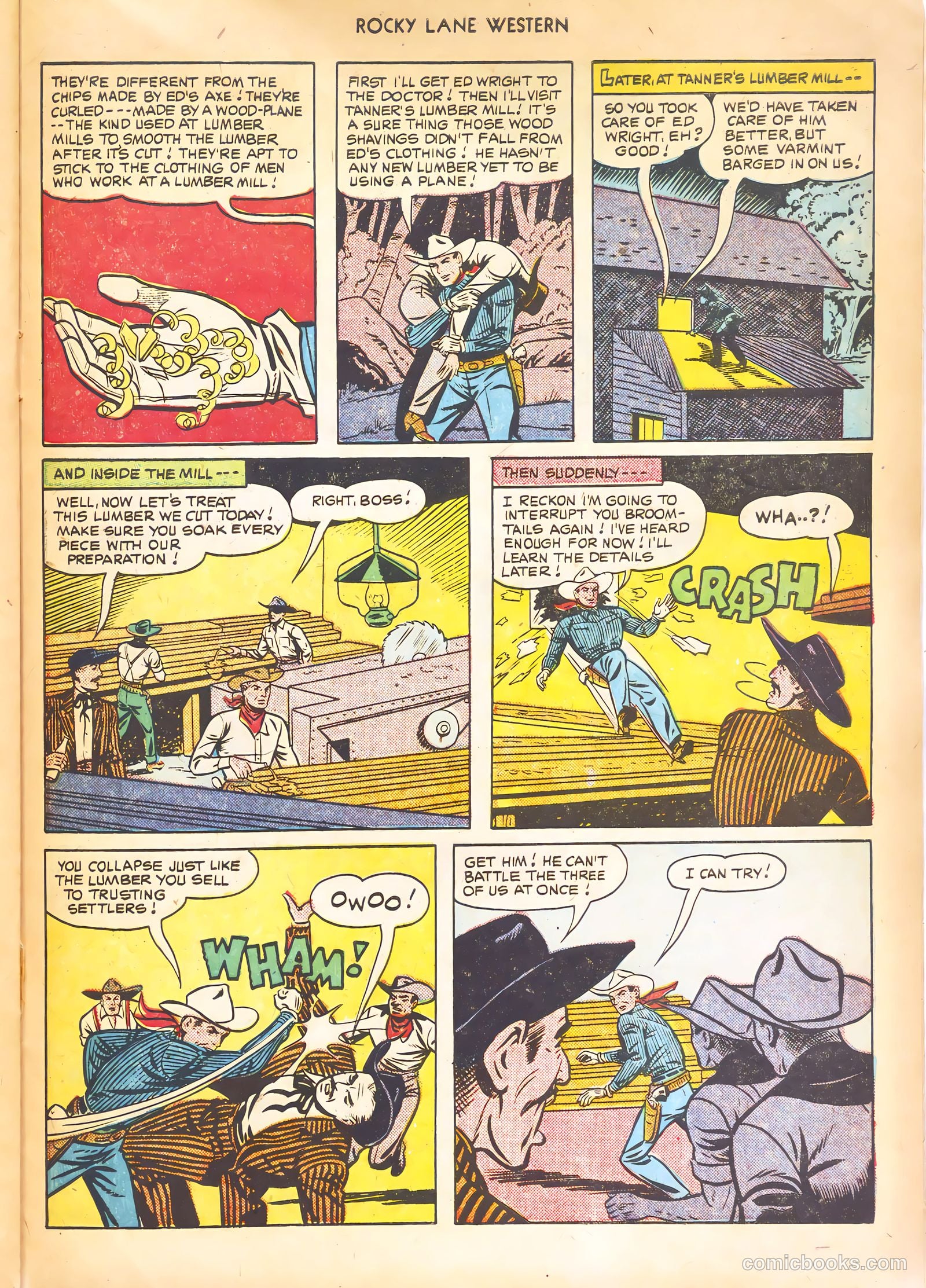 Rocky Lane Western #21 — page 31 of 52
