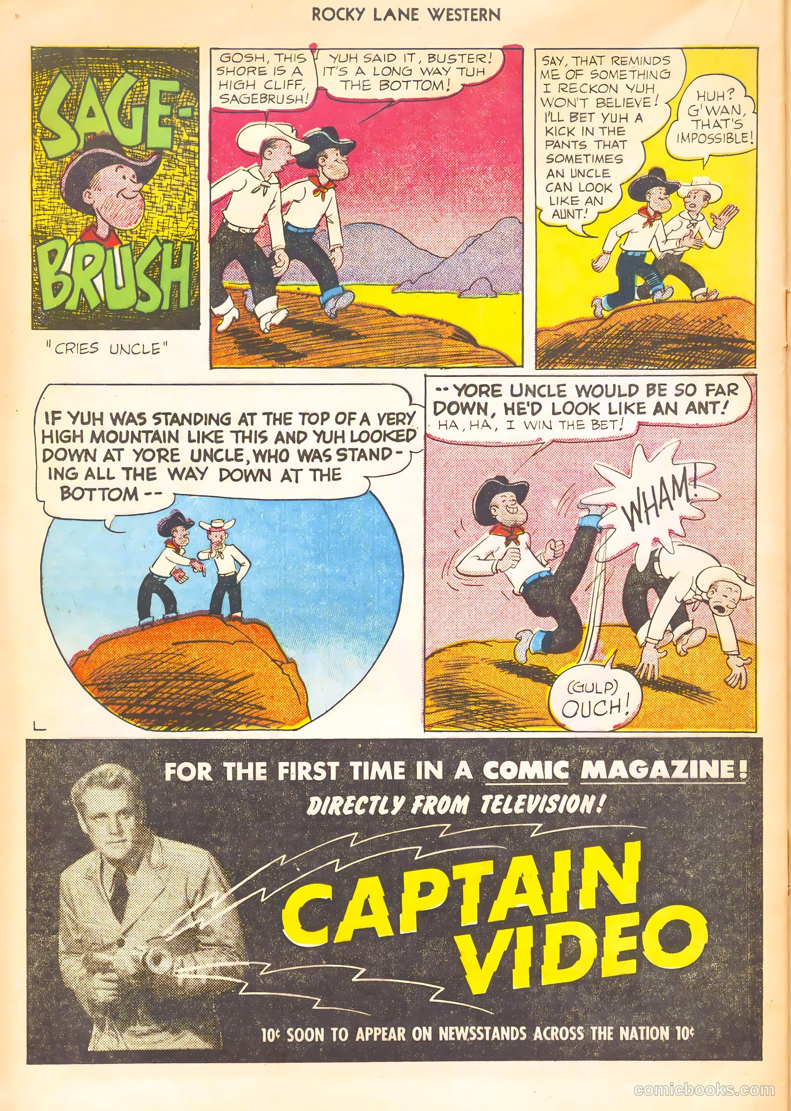 Rocky Lane Western #21 — page 36 of 52