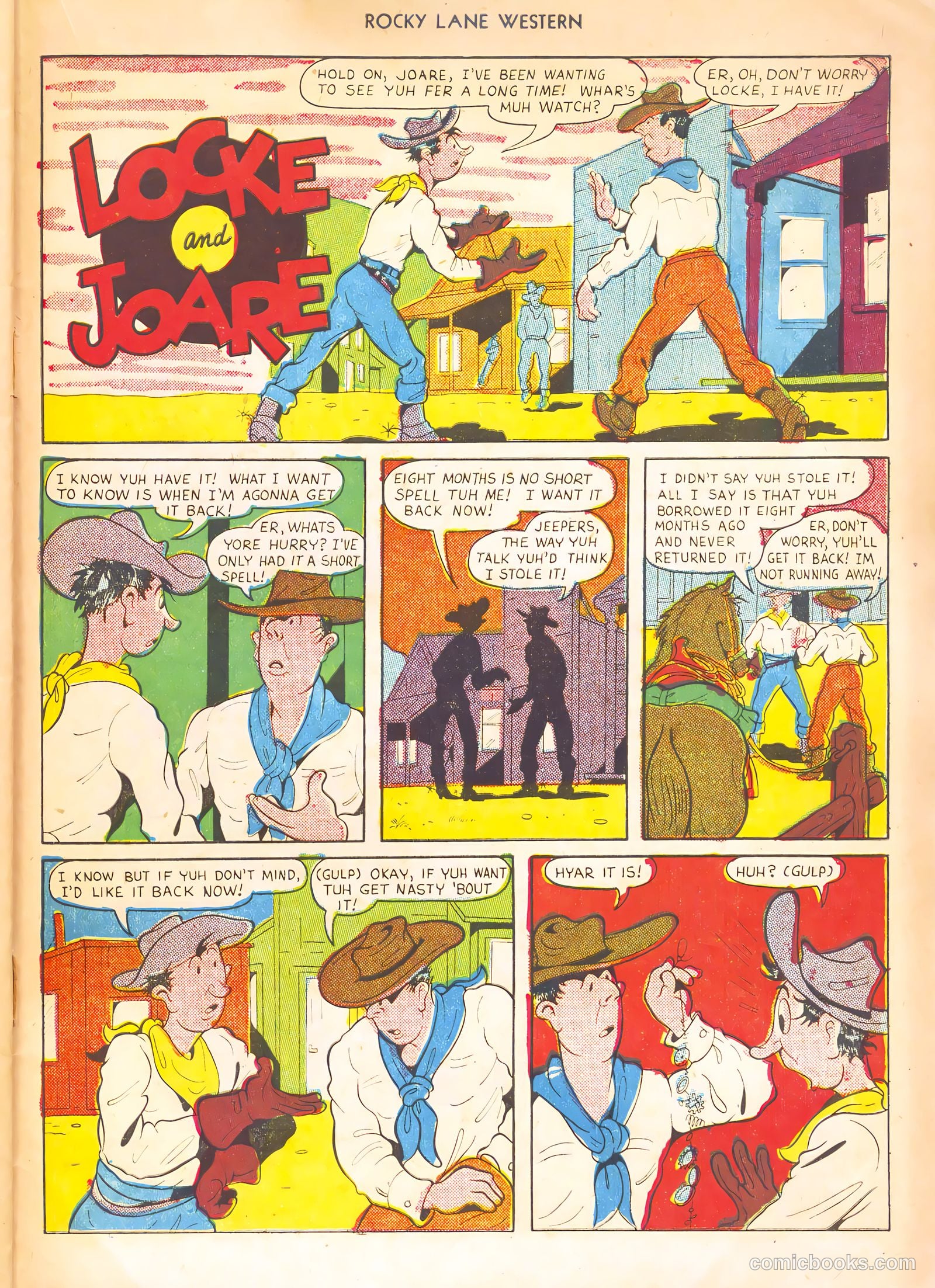 Rocky Lane Western #21 — page 39 of 52