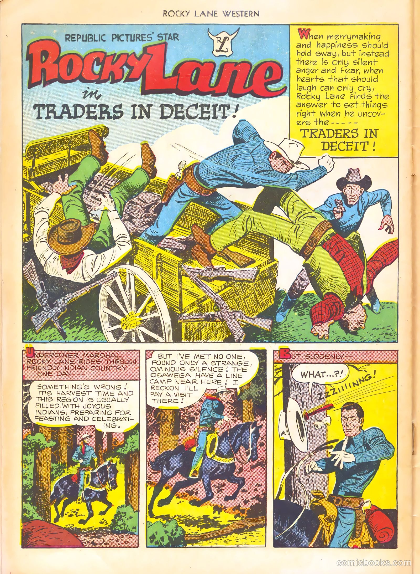 Rocky Lane Western #21 — page 42 of 52