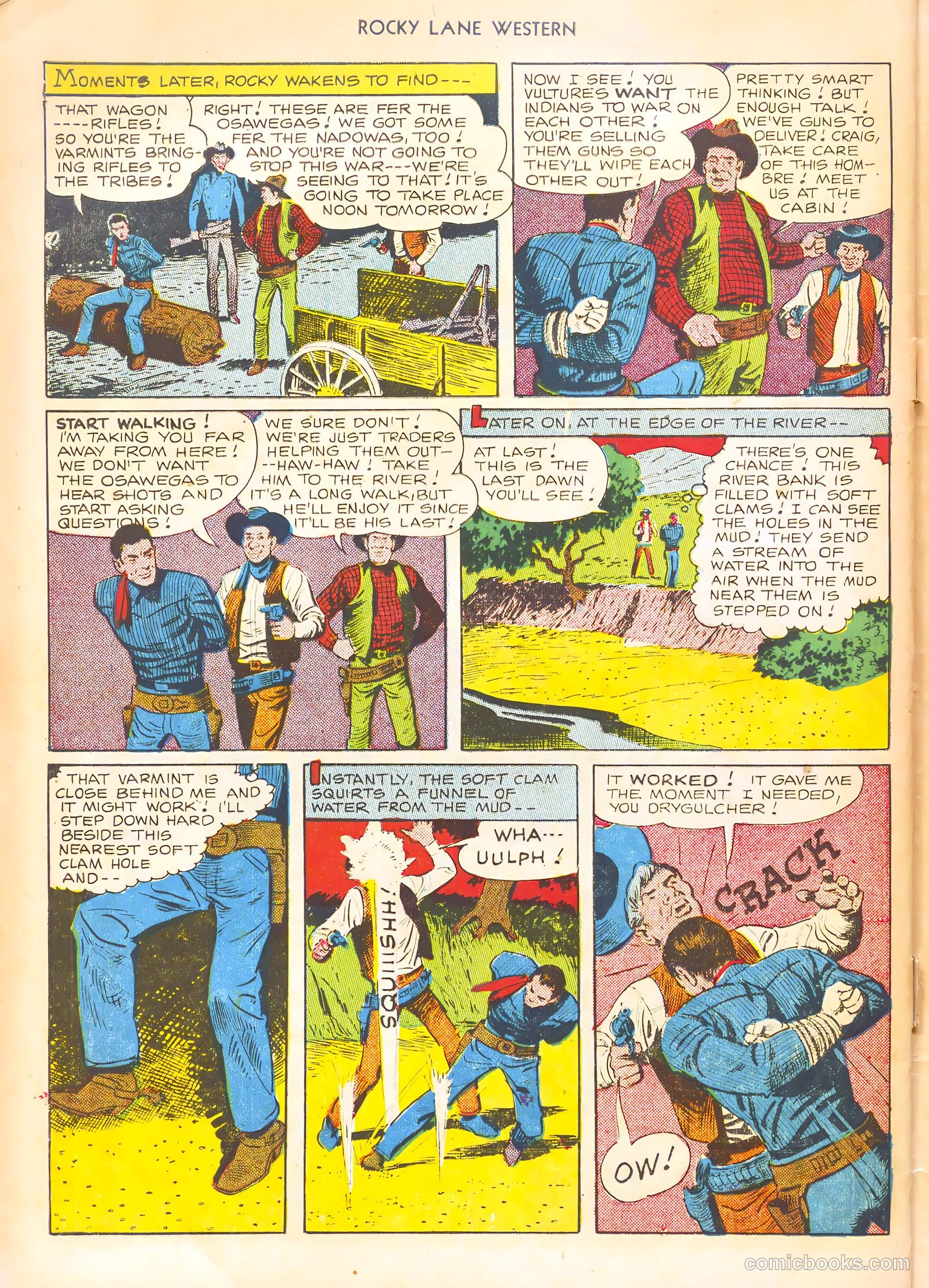 Rocky Lane Western #21 — page 46 of 52