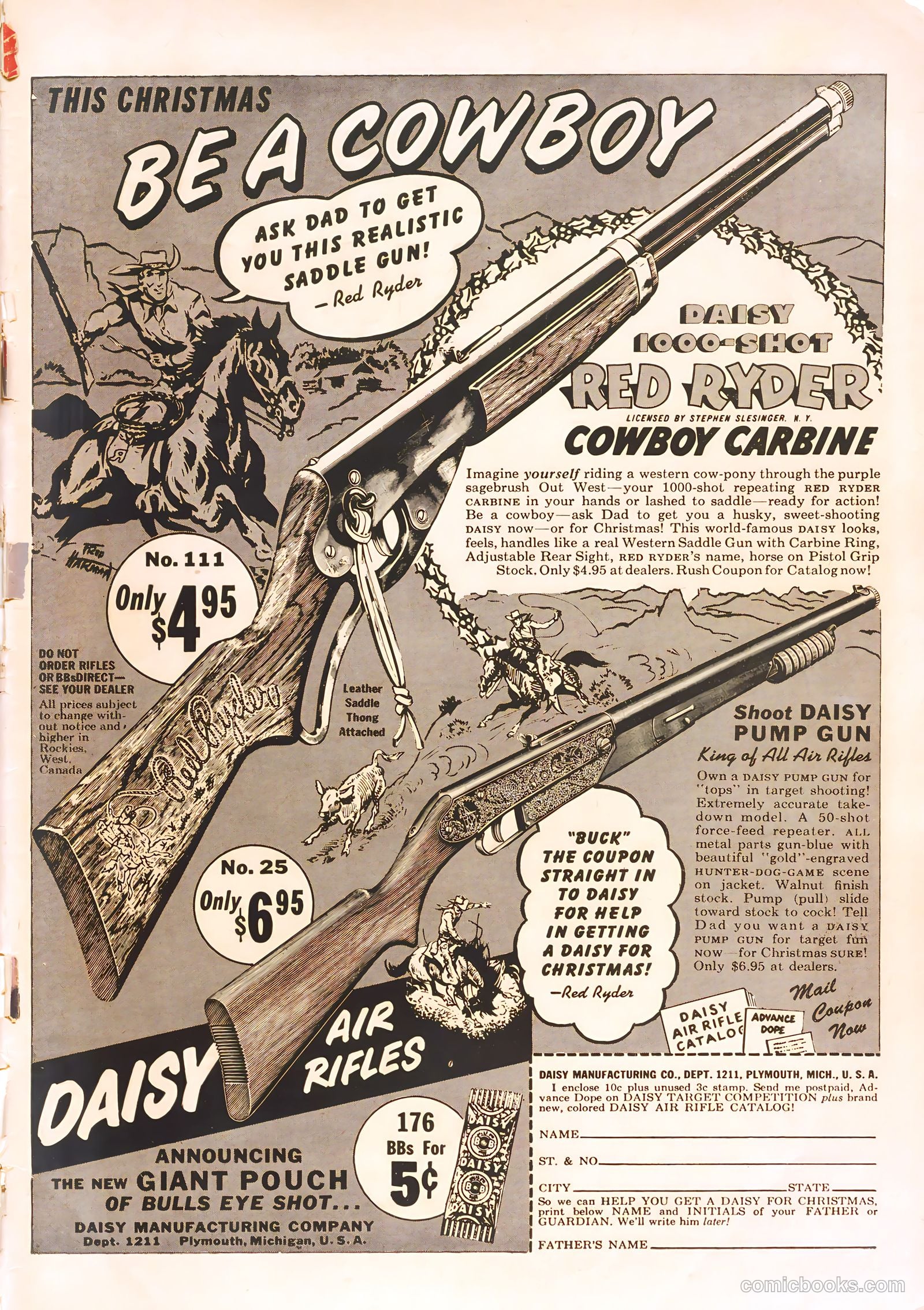 Rocky Lane Western #21 — page 51 of 52