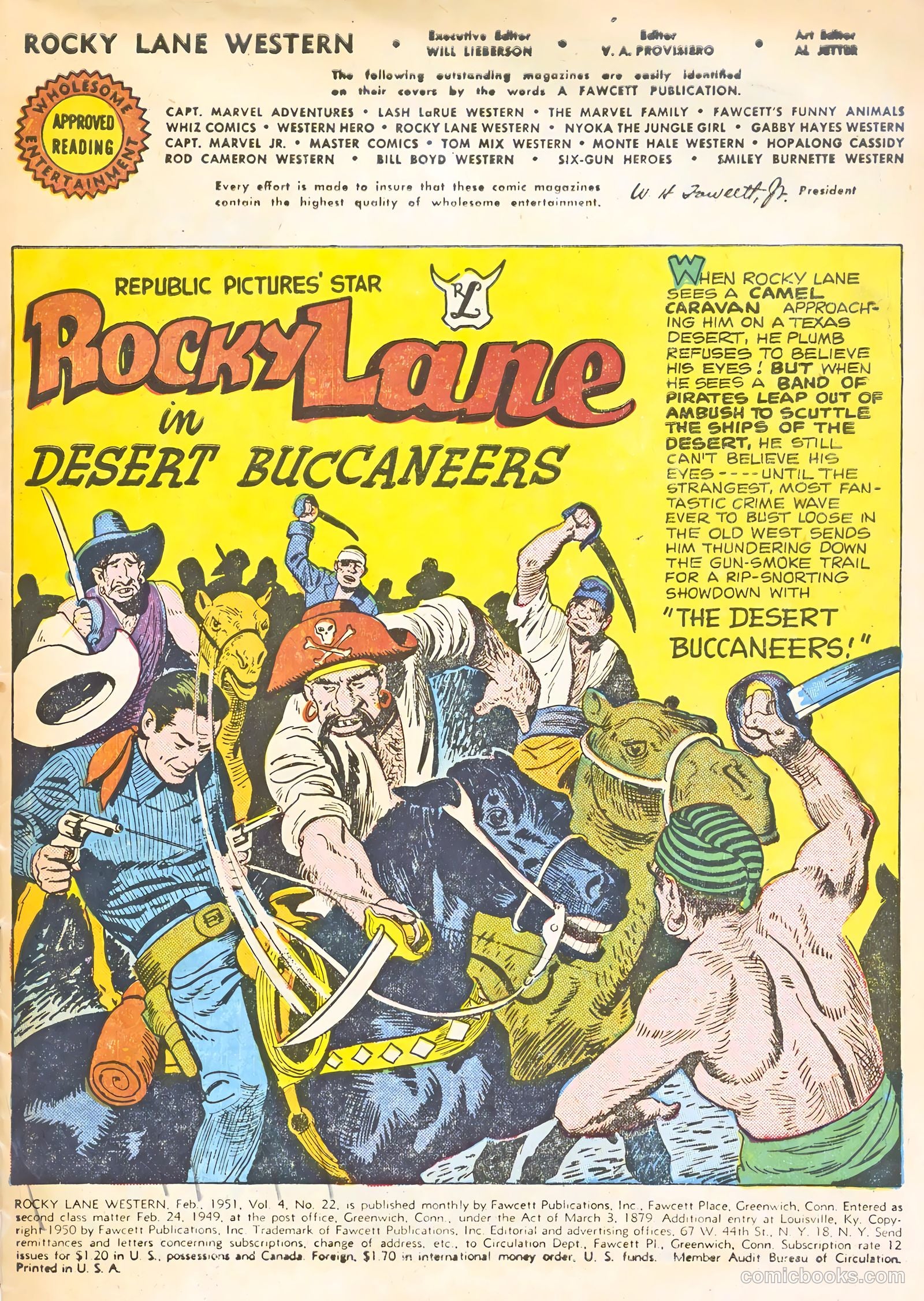 Rocky Lane Western #22 — page 3 of 36