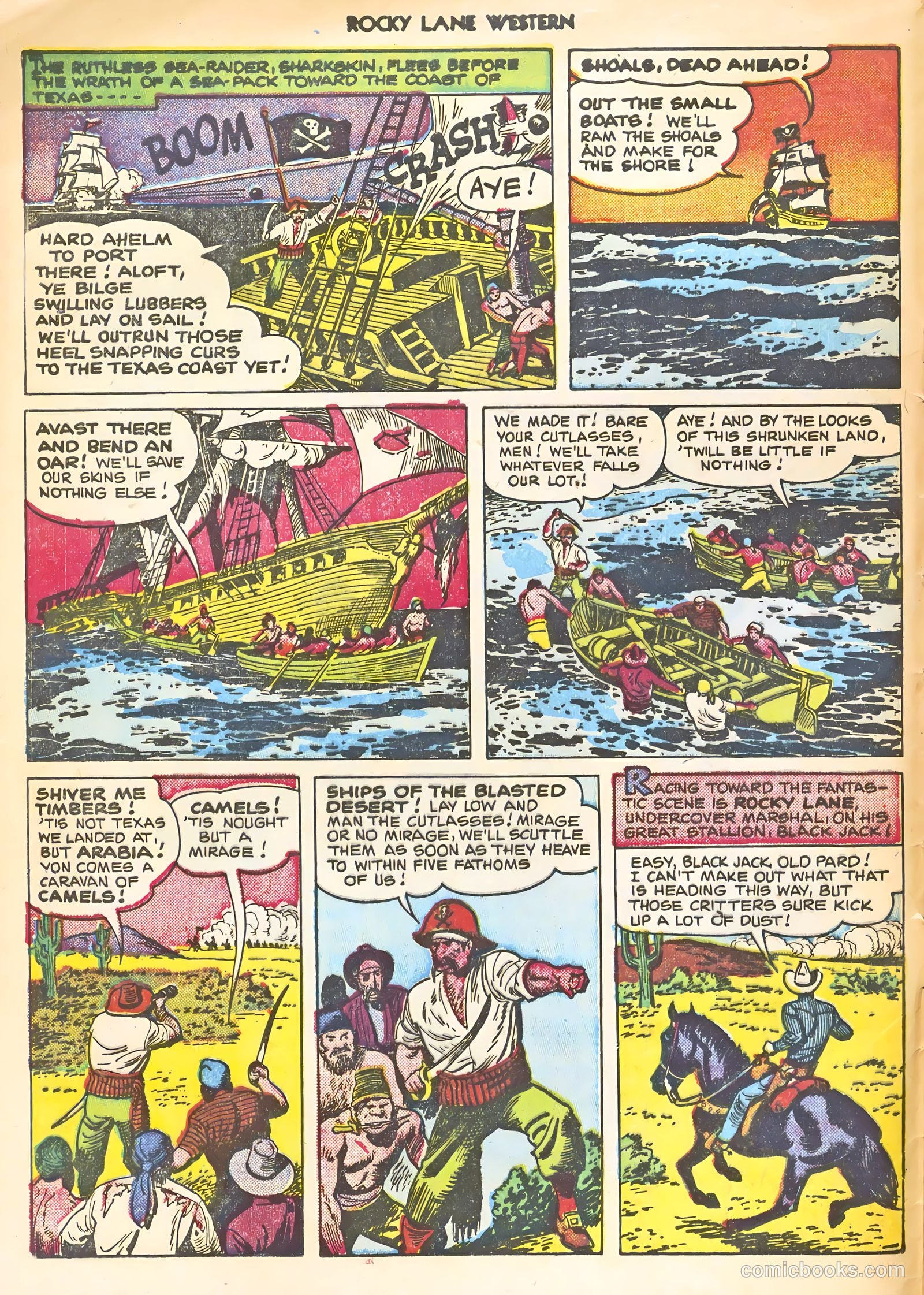 Rocky Lane Western #22 — page 4 of 36