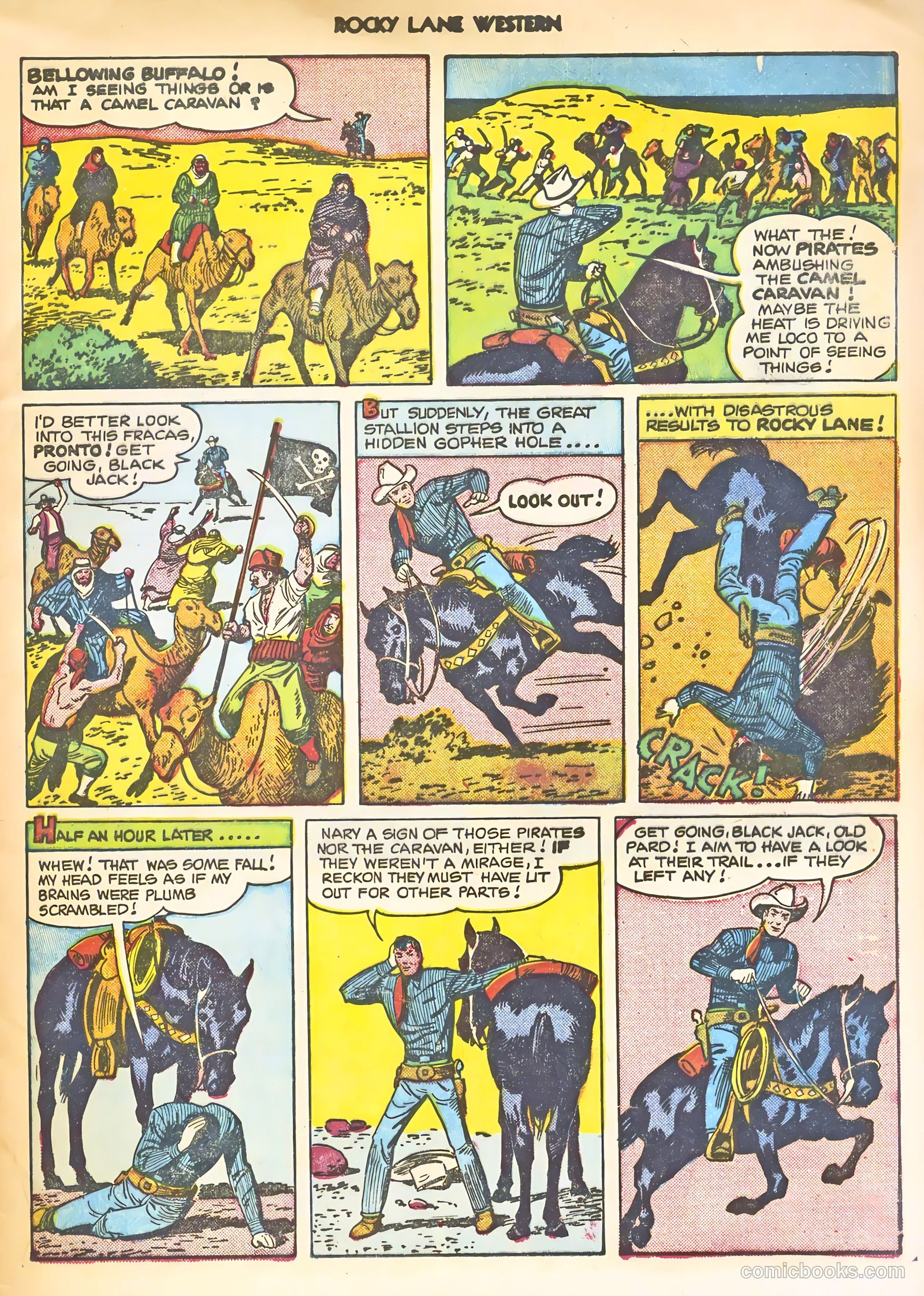 Rocky Lane Western #22 — page 5 of 36
