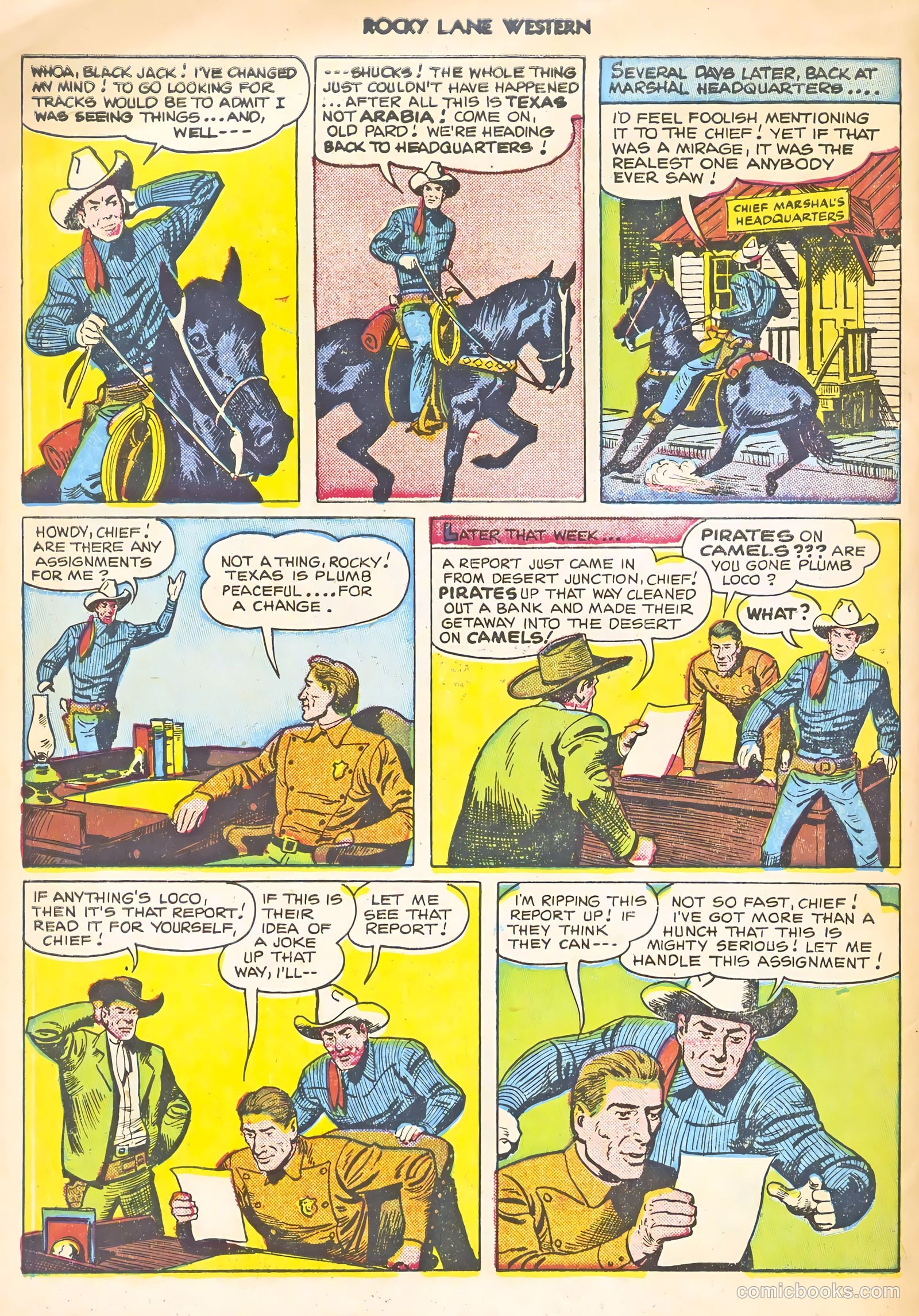 Rocky Lane Western #22 — page 6 of 36