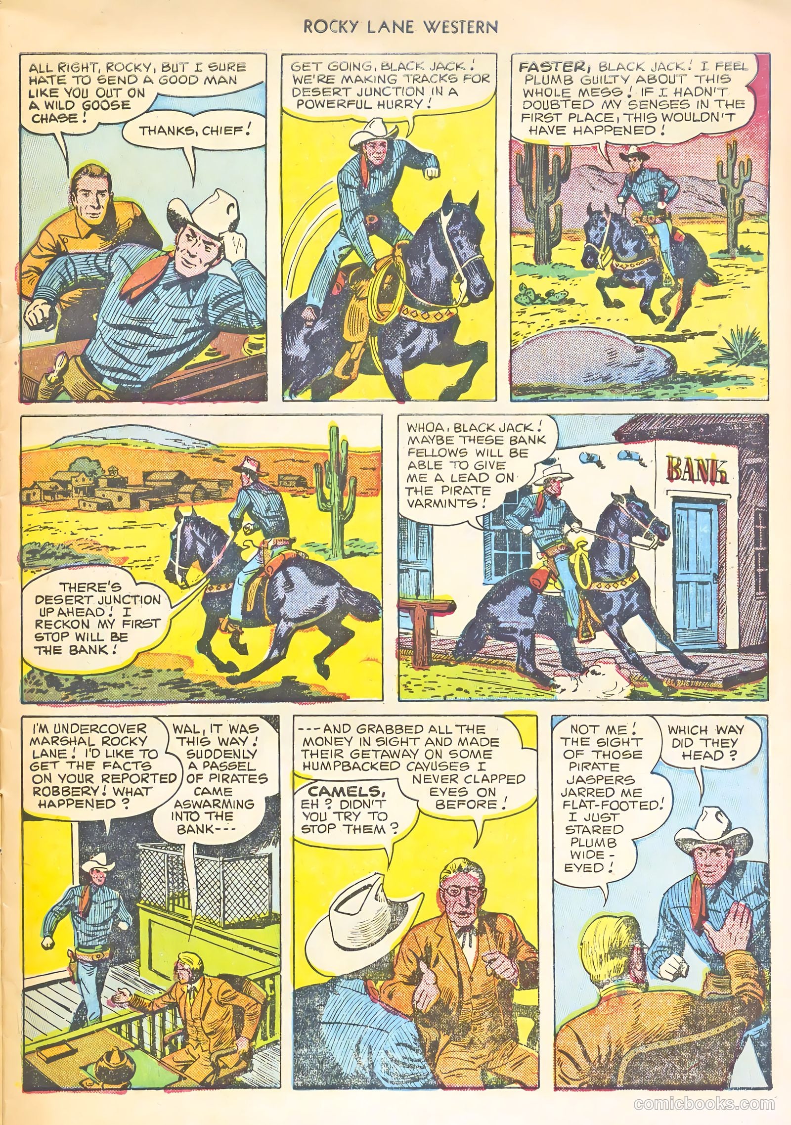 Rocky Lane Western #22 — page 7 of 36