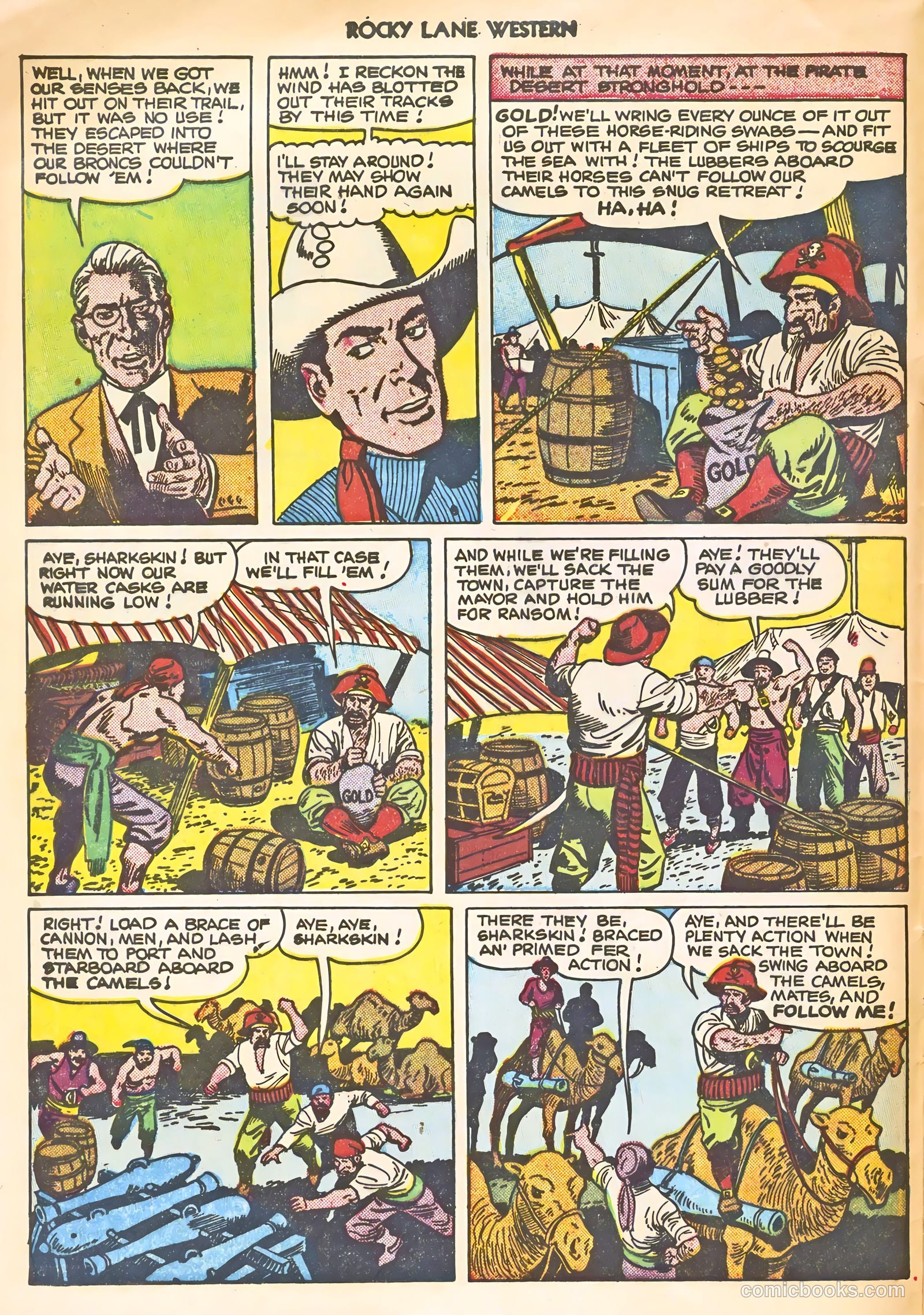 Rocky Lane Western #22 — page 8 of 36