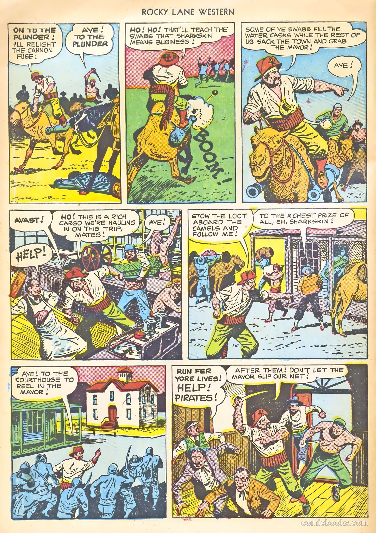 Rocky Lane Western #22 — page 10 of 36
