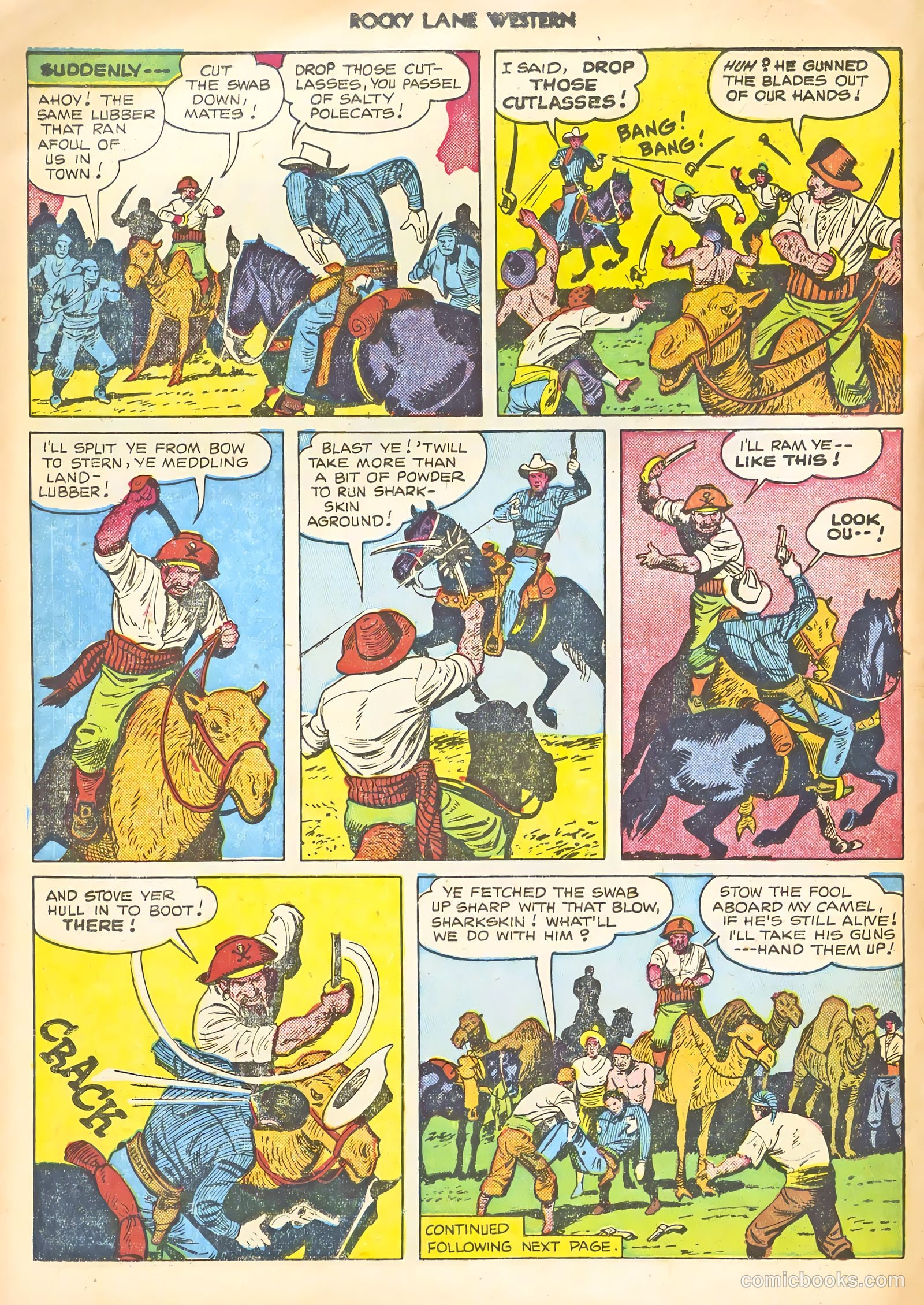 Rocky Lane Western #22 — page 14 of 36