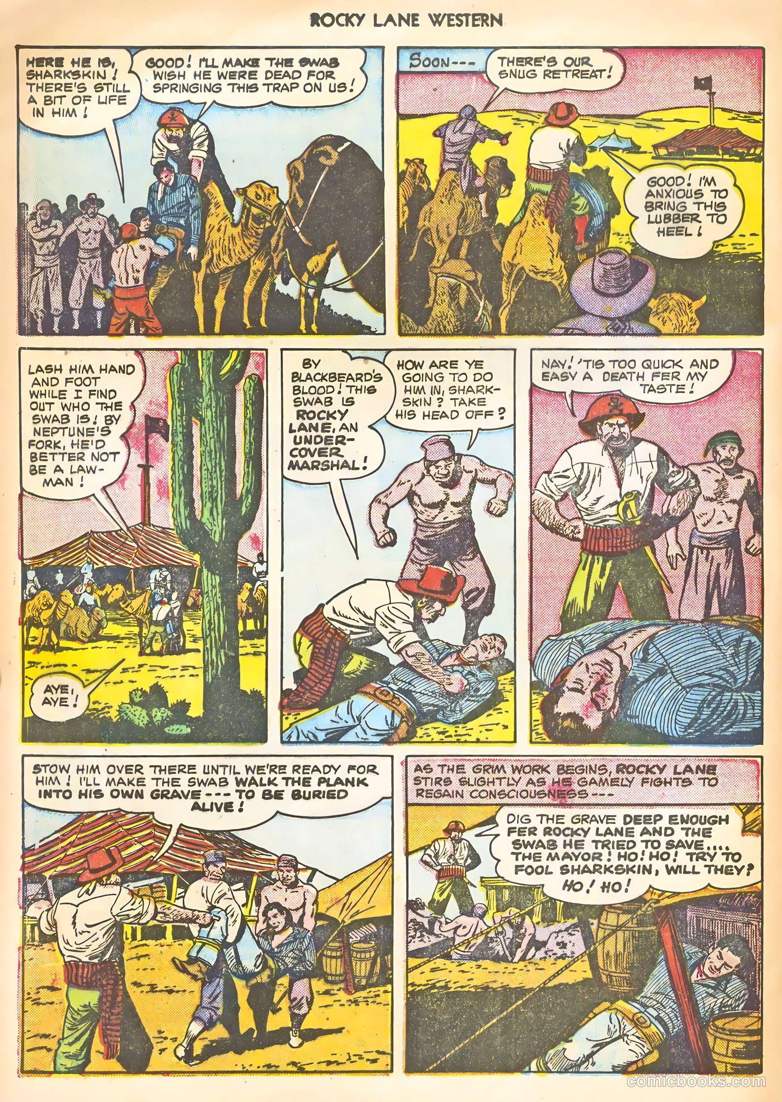Rocky Lane Western #22 — page 16 of 36