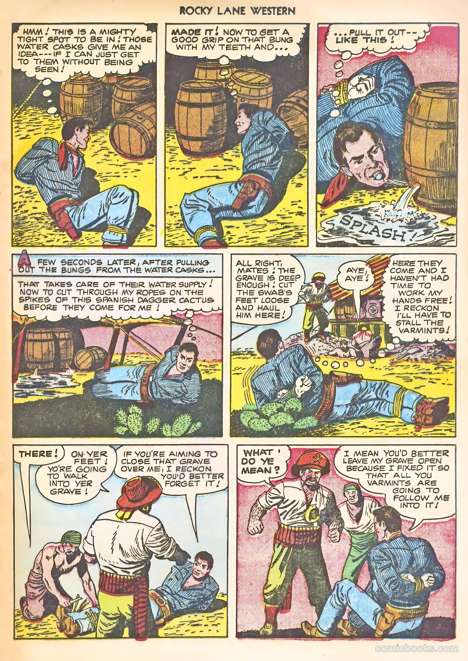 Rocky Lane Western #22 — page 17 of 36