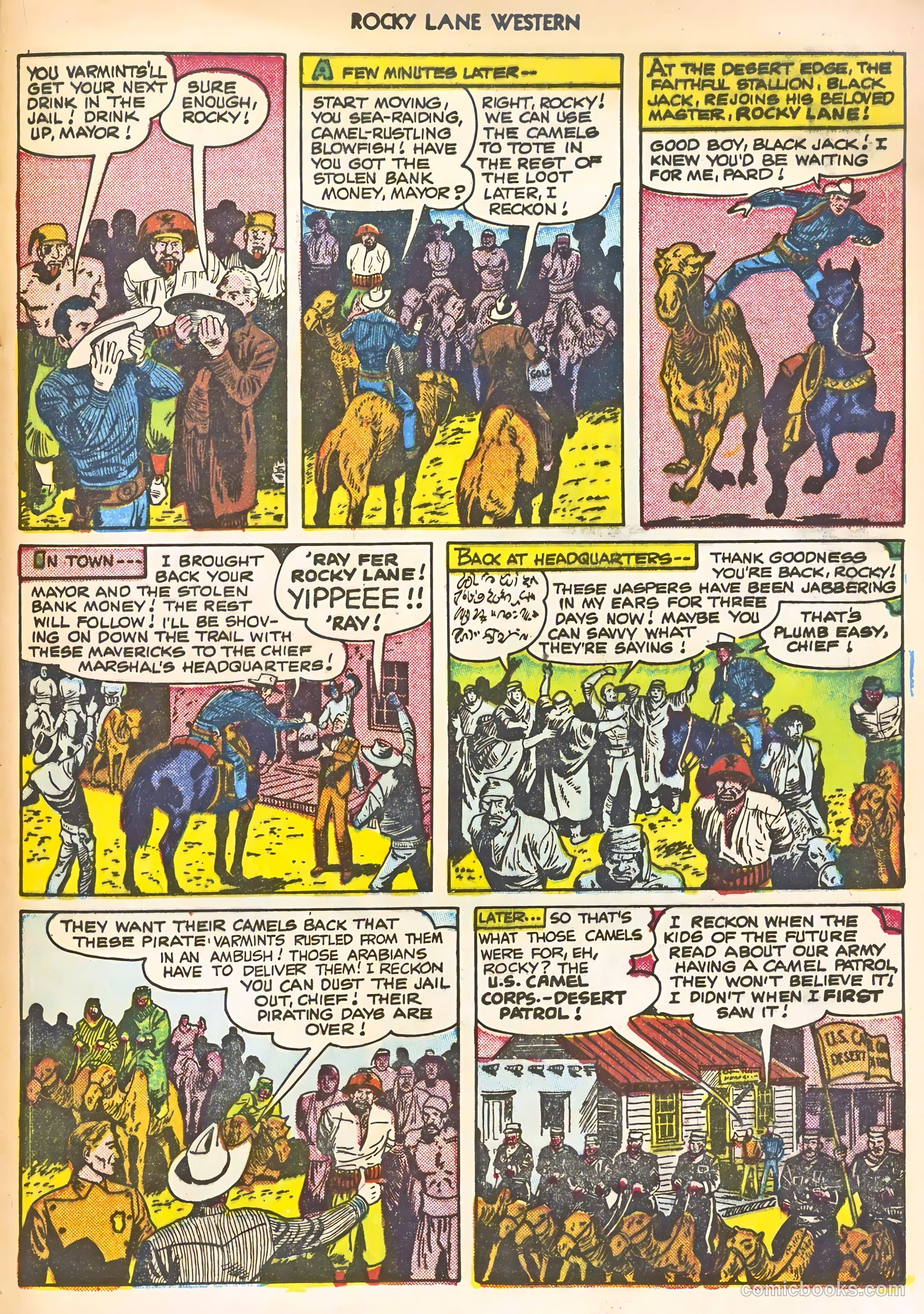 Rocky Lane Western #22 — page 21 of 36