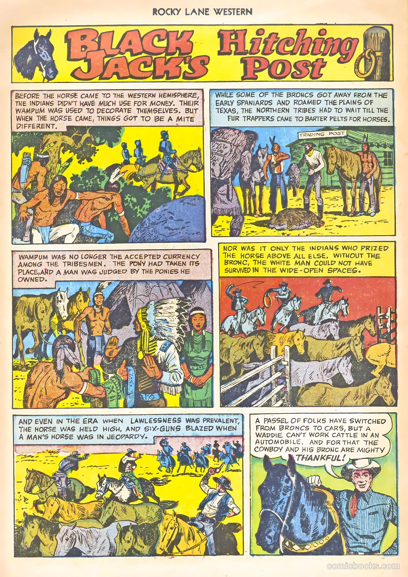 Rocky Lane Western #22 — page 22 of 36