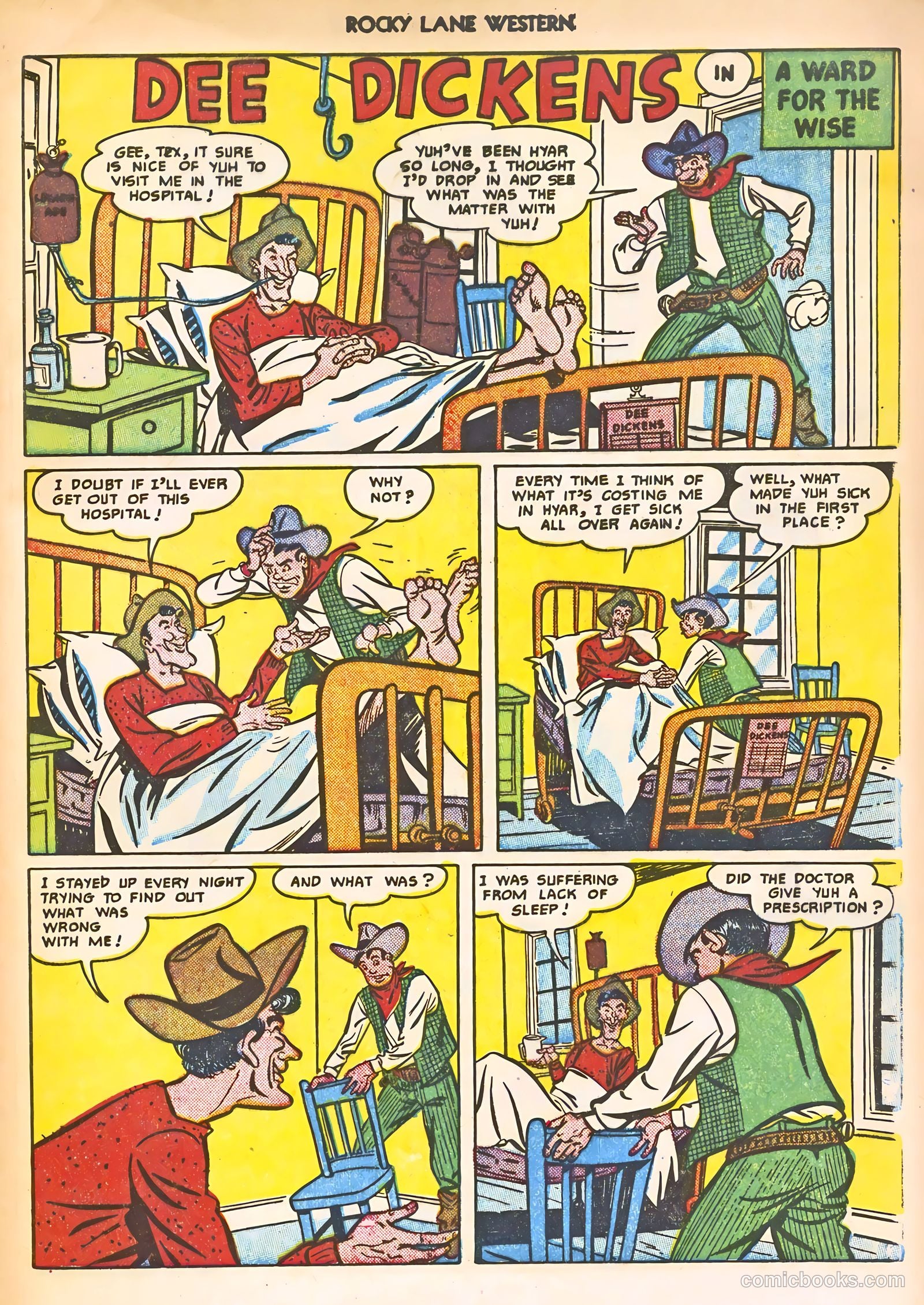 Rocky Lane Western #22 — page 29 of 36