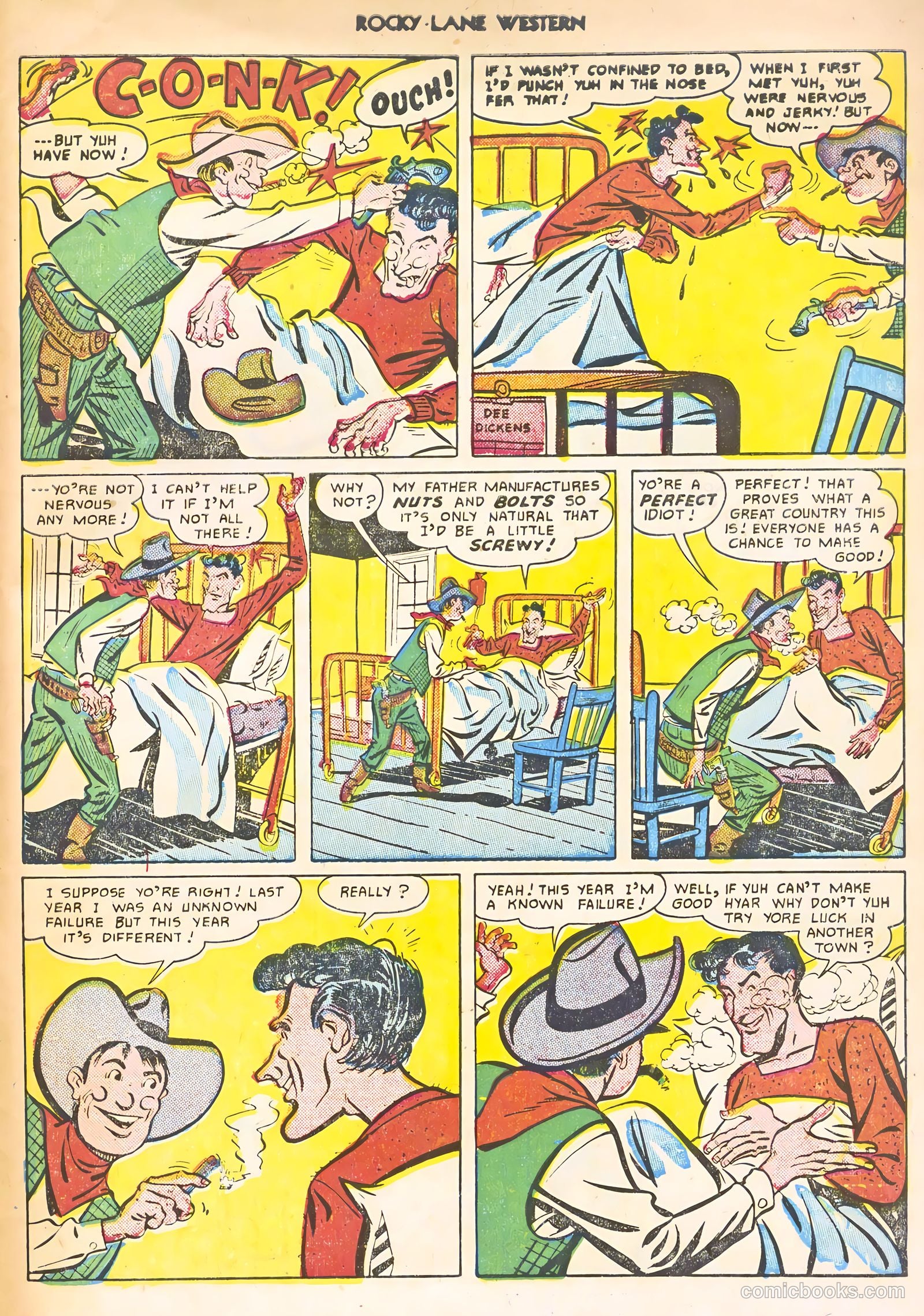 Rocky Lane Western #22 — page 31 of 36